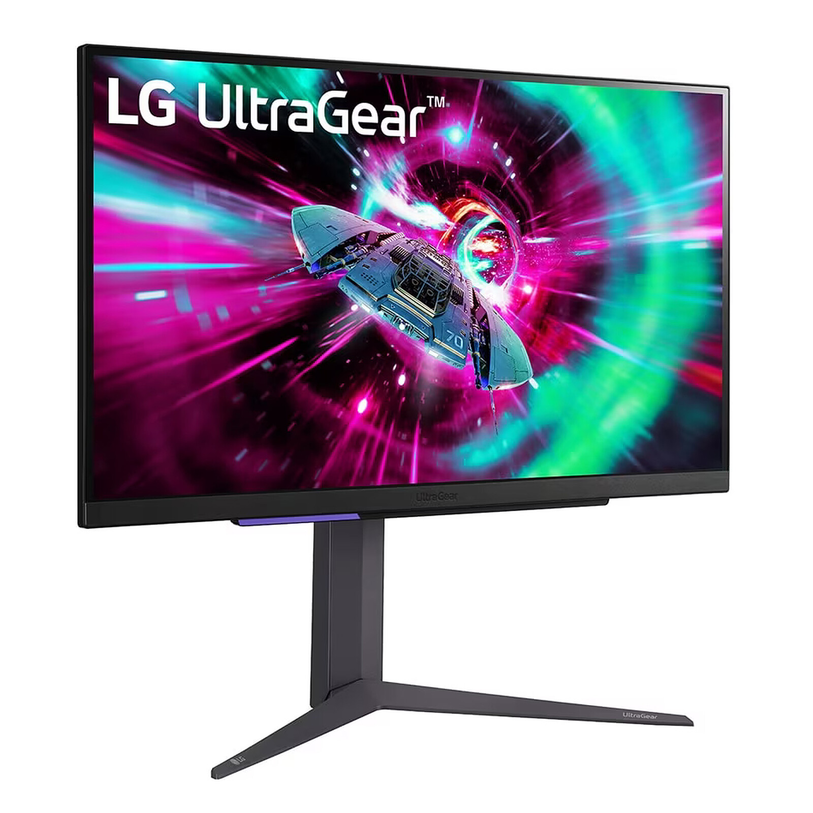 LG 27 LED - UltraGear 27GR93U-B - Monitor PC - LDLC
