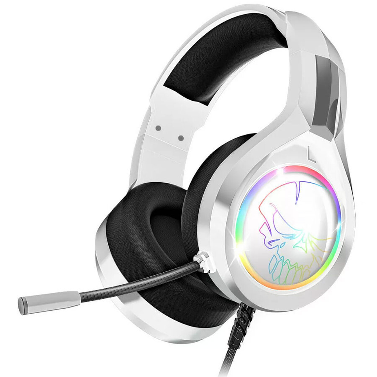 Casque Gaming RGB THE G-LAB - Compatible PC, PS4, XboxOne - Noir