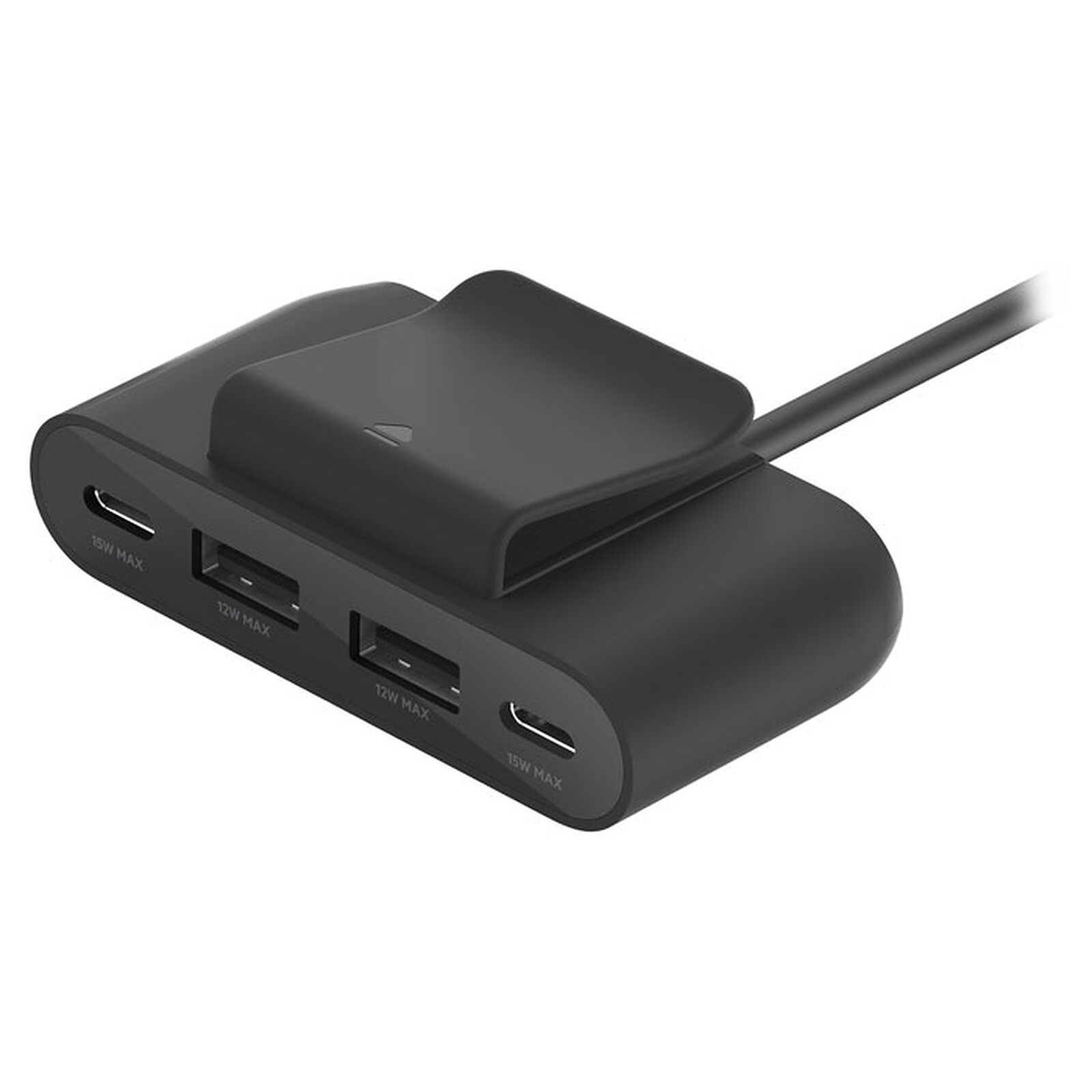 Belkin Hub de charge avec 4 ports USB-C et USB-A pour voiture (Noir) -  Chargeur tablette - Garantie 3 ans LDLC