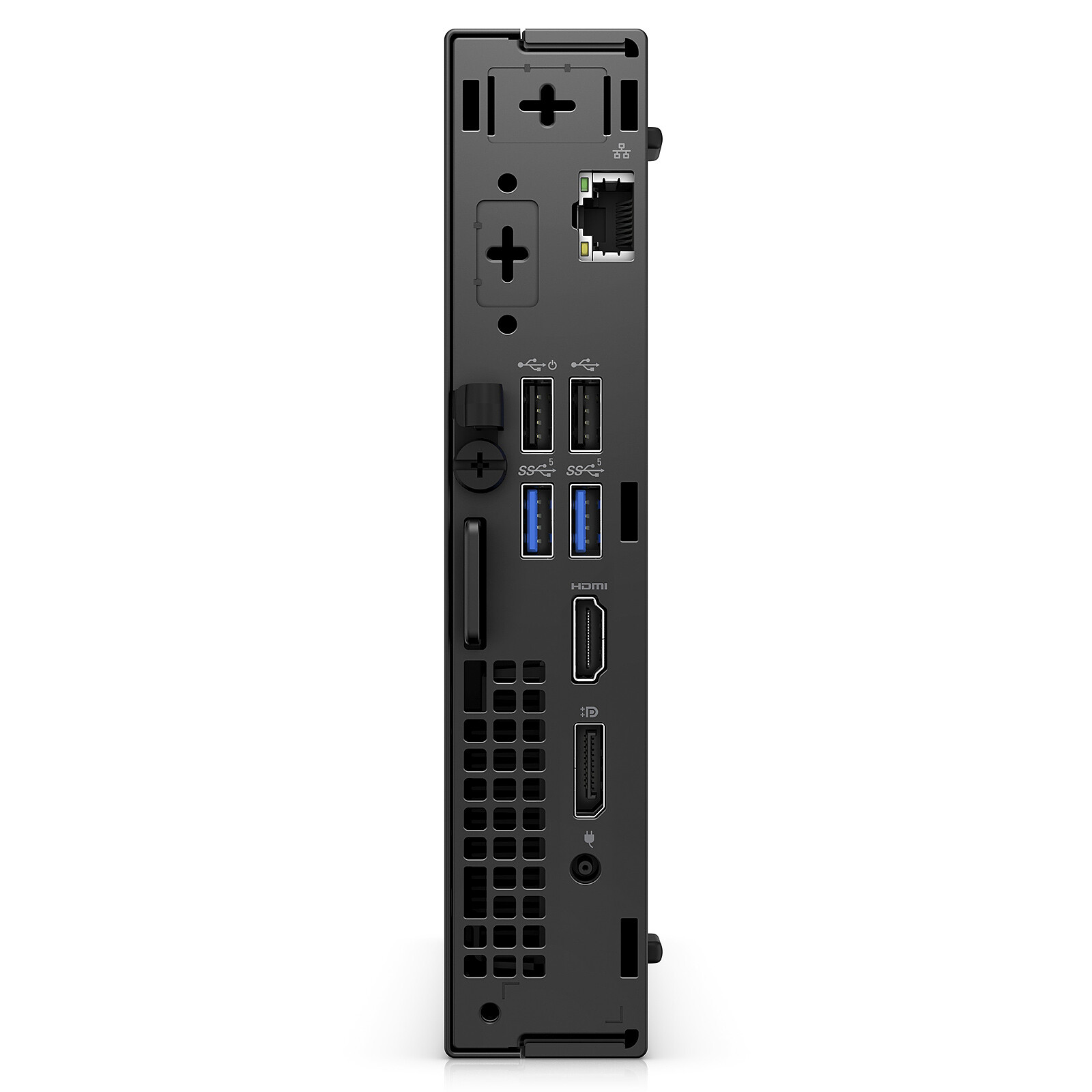 Support Rack 1U Pour 1 Ou 2 PC Dell Optiplex Micro (séries 3000/5000/7000) - Imprimé 3D PETG, Blanc