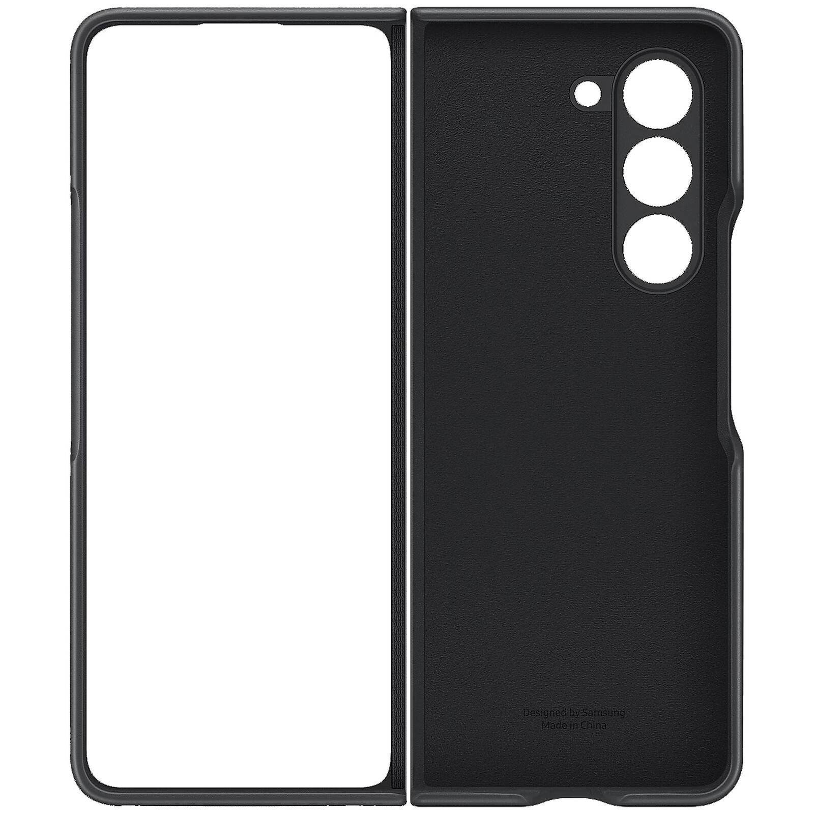 Funda de piel con solapa Samsung Flap Eco Negro para Galaxy Z Flip5 - Funda  para teléfono móvil