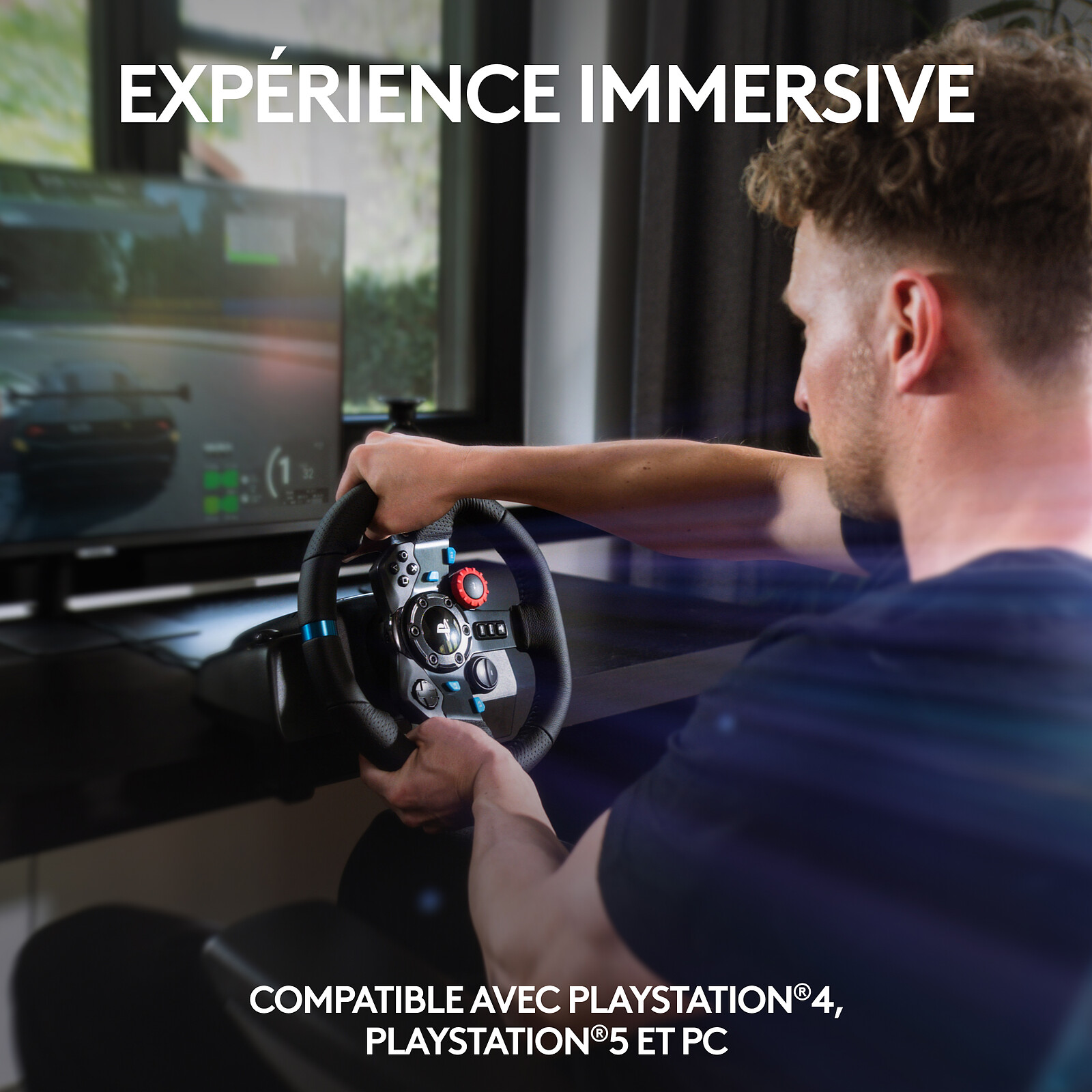 Logitech G29 Driving Force - PC game racing wheel - LDLC 3-year