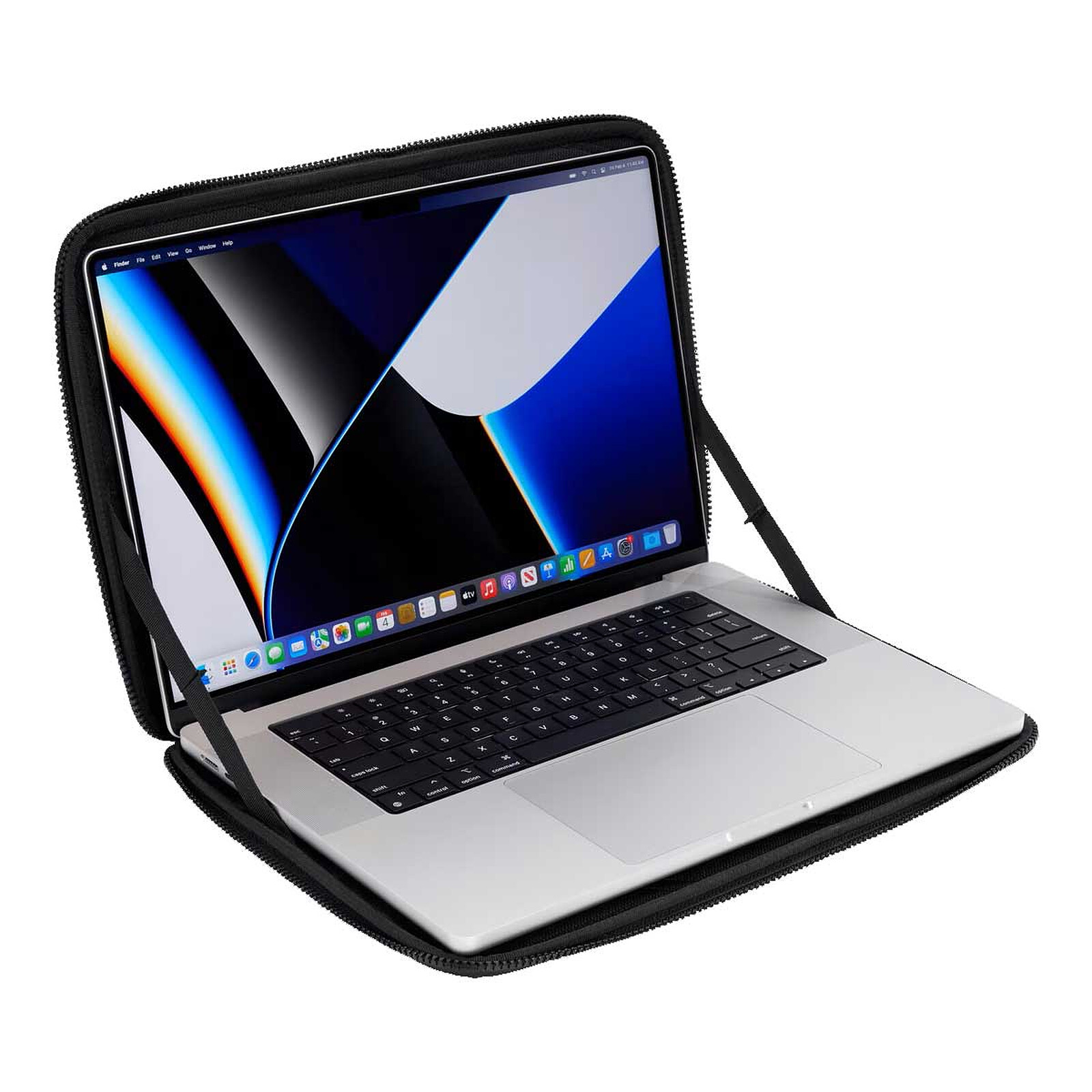 Housse ²Life pour MacBook Air 15 Rouge/Blanc