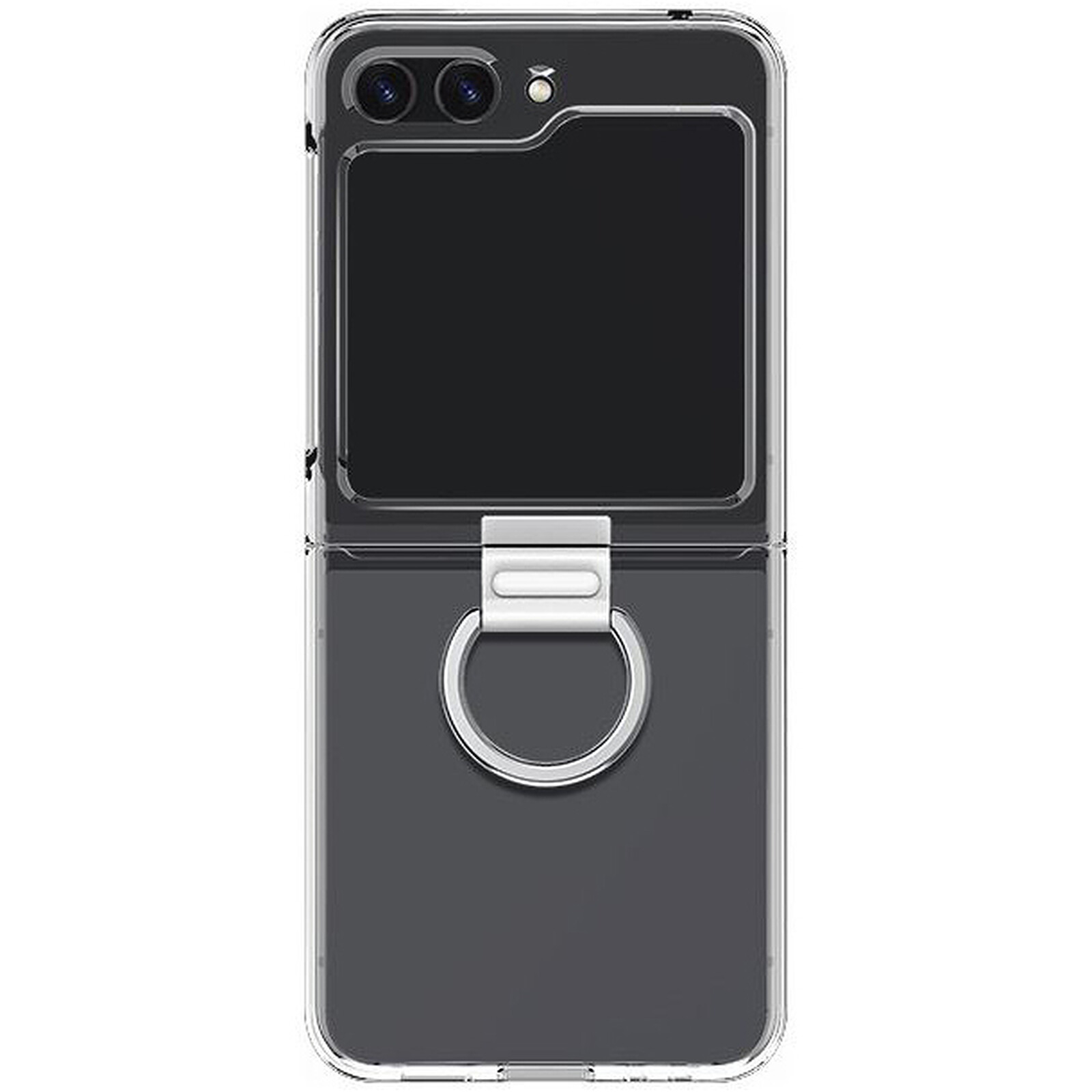 Funda Silicona Transparente Samsung Galaxy Z Flip 5 5g Diseño