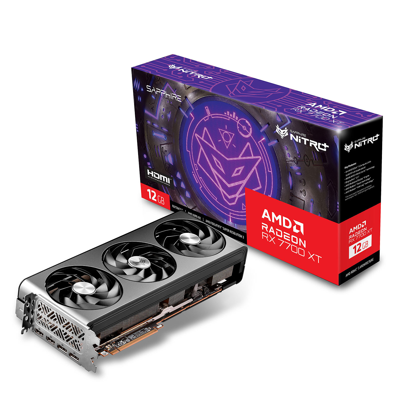 Red Devil AMD Radeon™ RX 7700 XT 12GB GDDR6 - PowerColor
