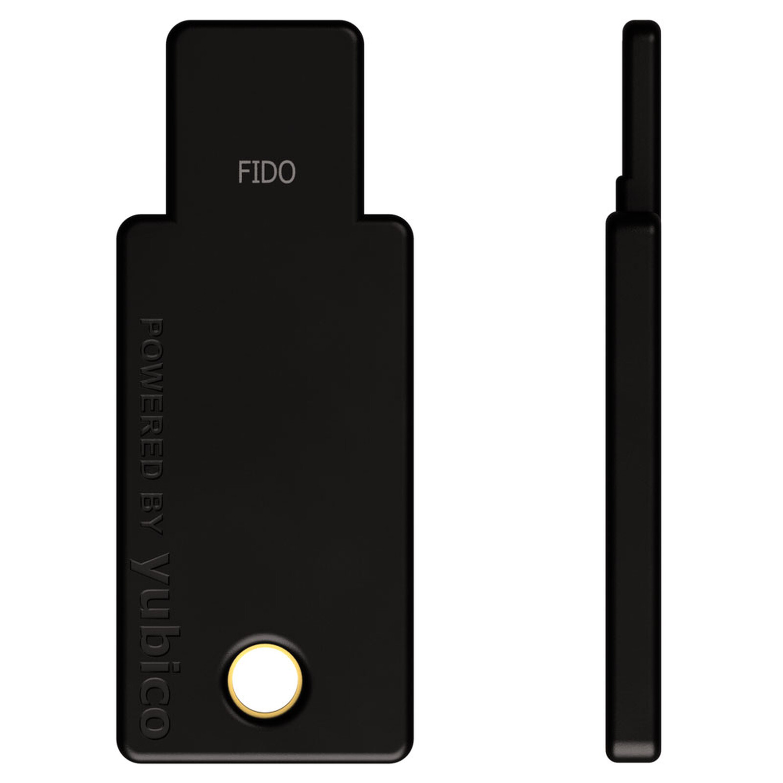 Yubico - Clé de sécurité NFC - Bleu - Authentification à deux facteurs  (2FA) Clé de sécurité, connexion via USB-A ou NFC, certifiée FIDO U2F/FIDO2  : : Électronique