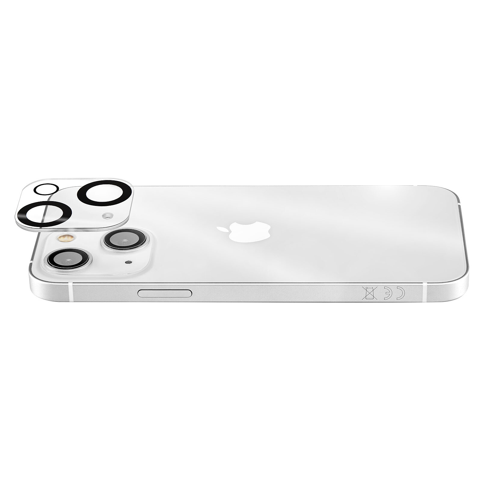 Protector de pantalla para iPhone 12 Pro Max, Vidrio templado, Grosor 0,33  mm, Negro