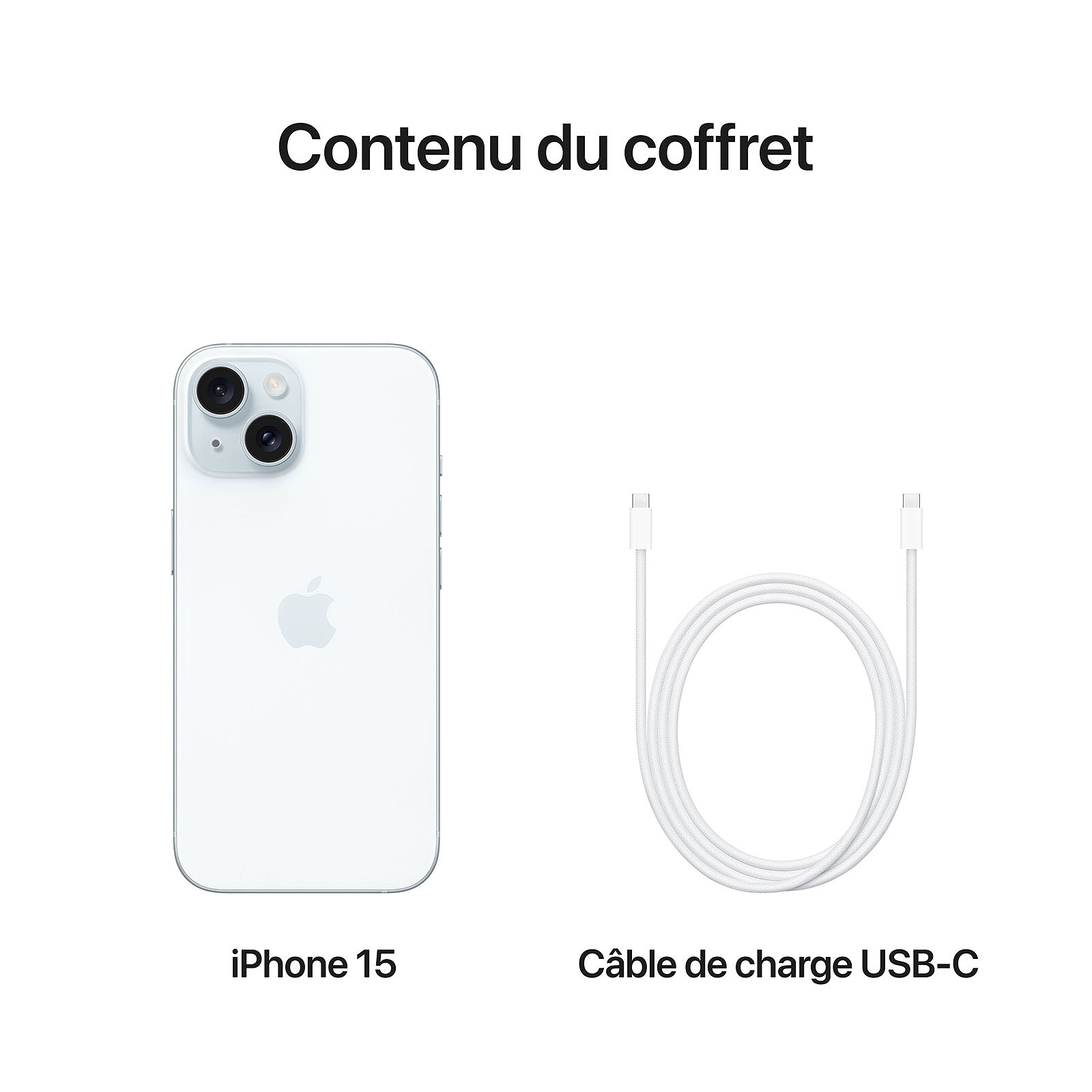 Grâce à l'USB-C, on peut transférer le contenu d'un iPhone 15 à l