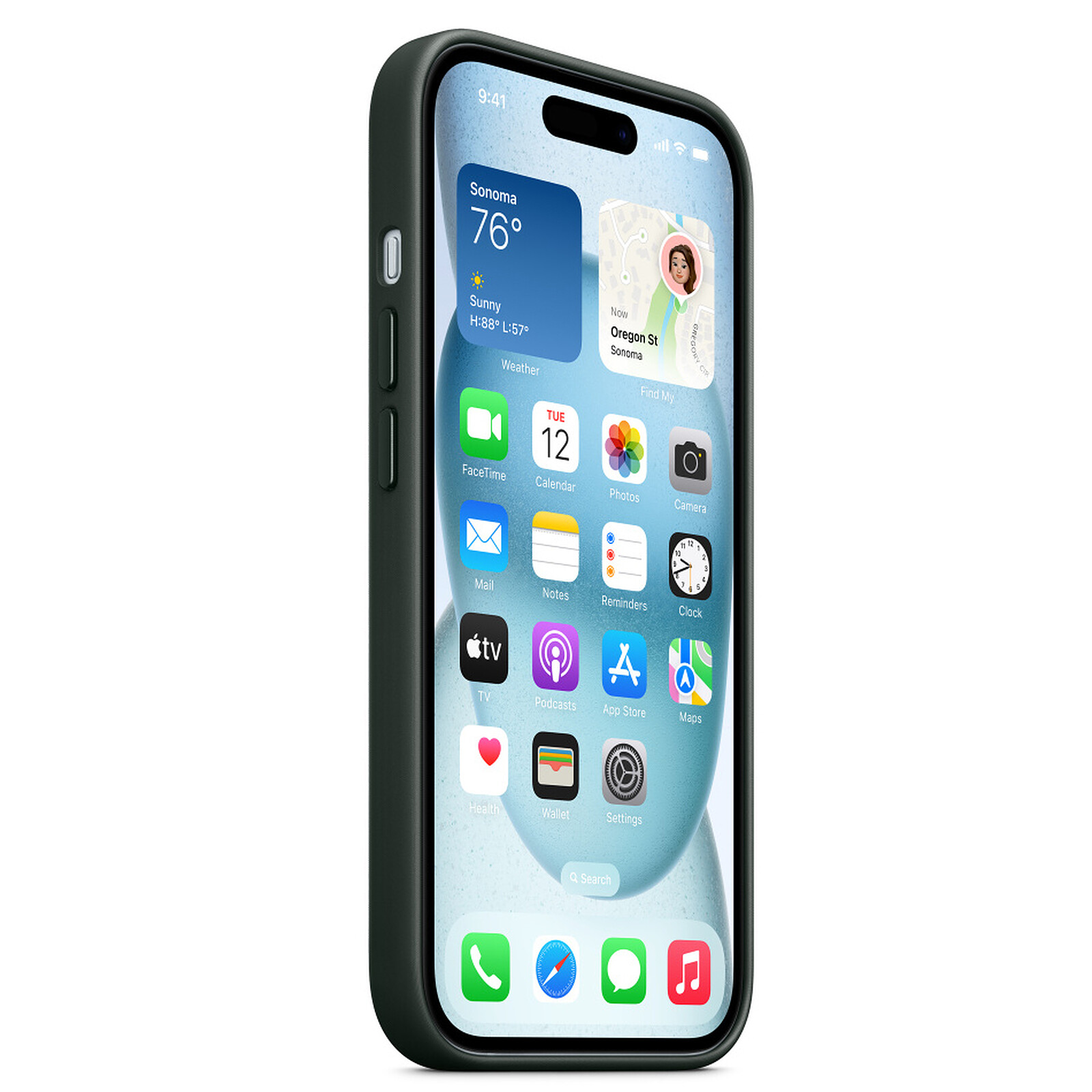 Funda de silicona Apple con MagSafe Pistacho Apple iPhone 12 mini - Funda  de teléfono - LDLC