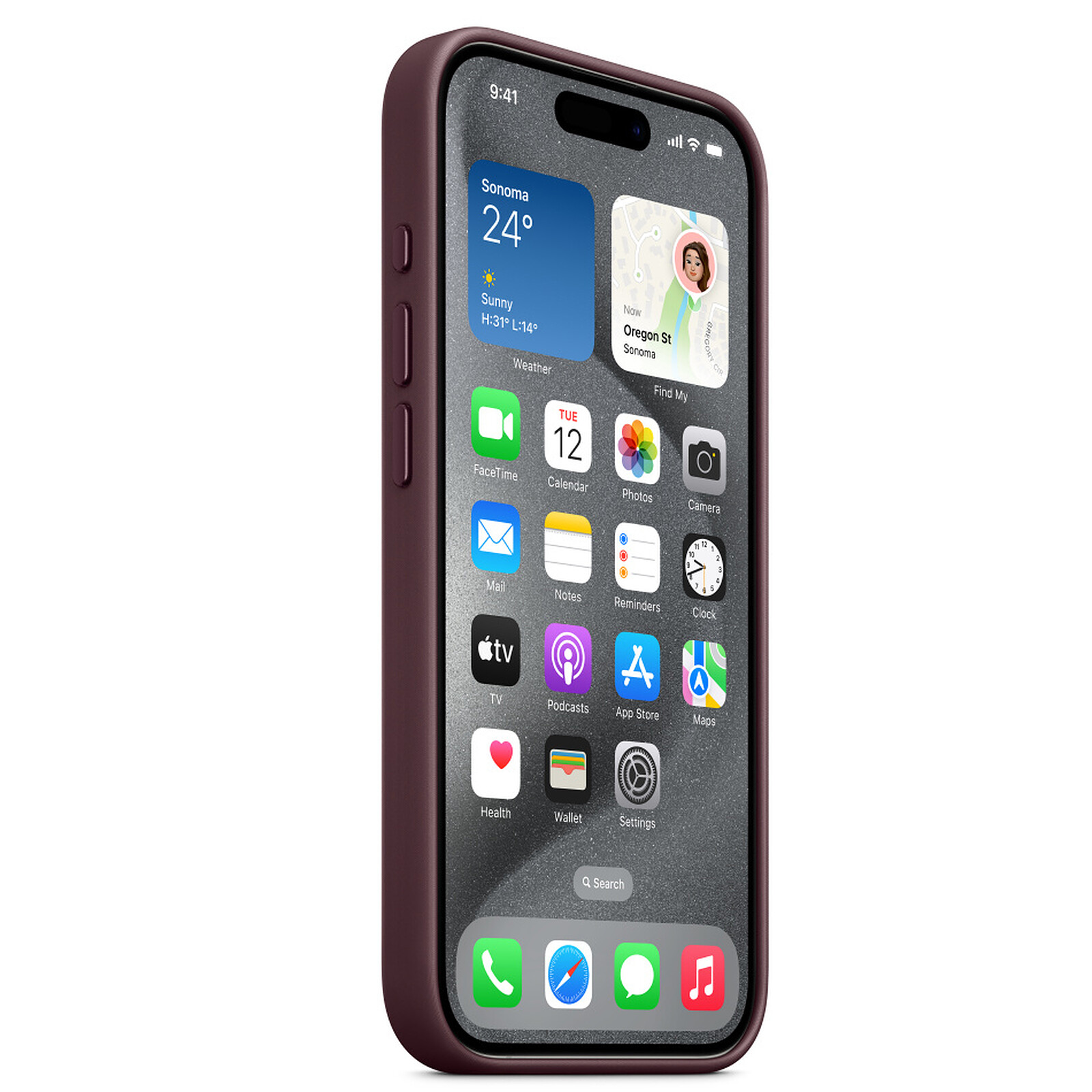Coque iPhone 13 Couleur Violet Mat avec MagSafe - Protégez votre iPhone  avec style