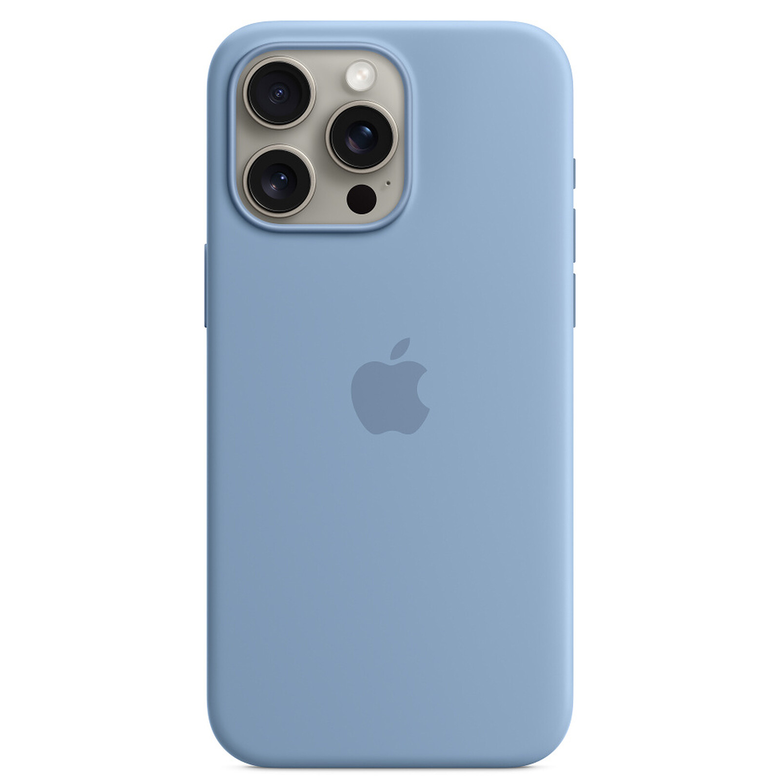 Funda de silicona con MagSafe azul invierno Apple iPhone 15 Pro - Funda de  teléfono - LDLC