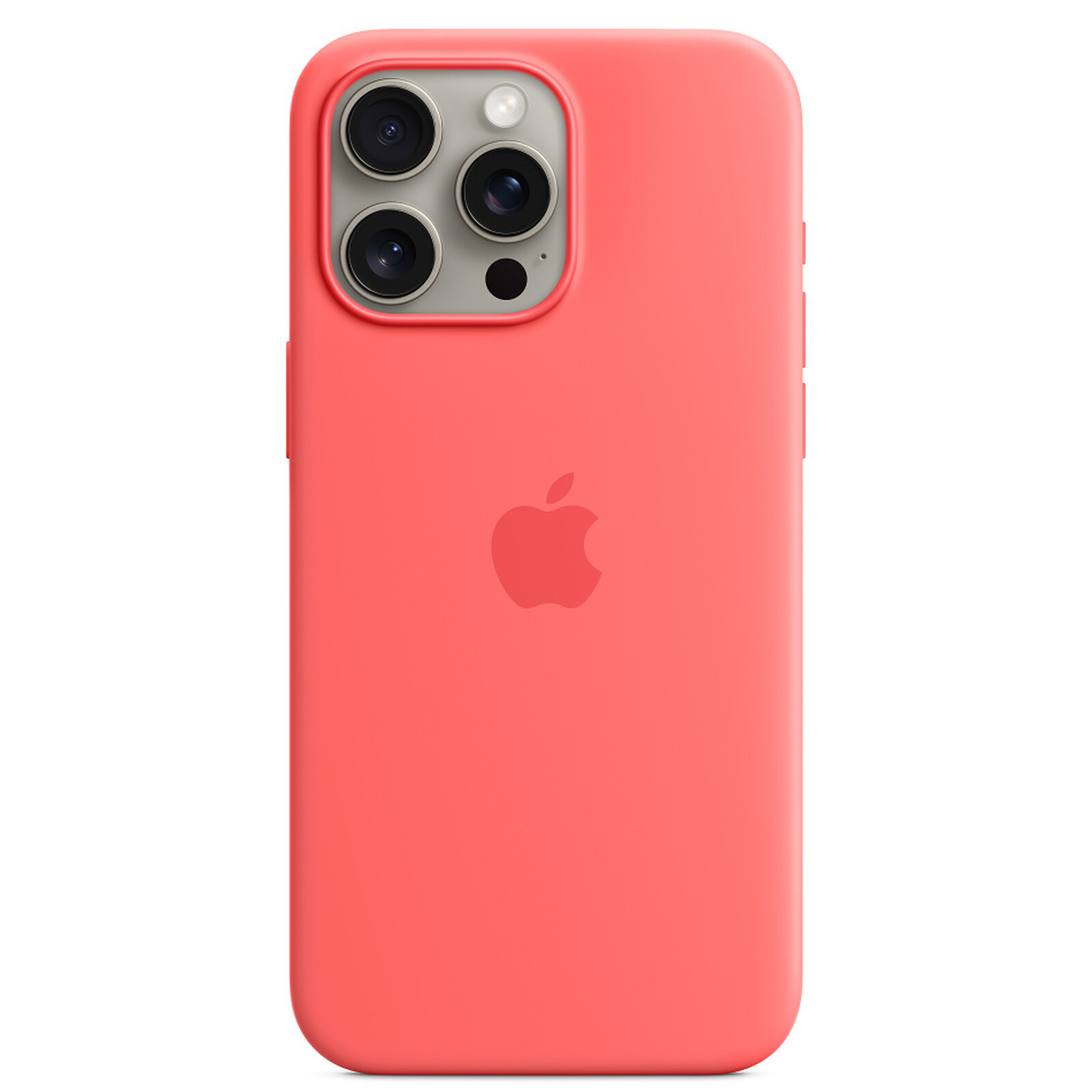 Funda de silicona Apple con MagSafe Guava Apple iPhone 15 Pro Max