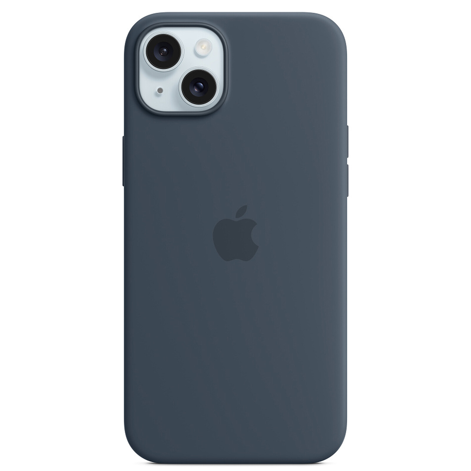 Pochette iPhone 14 Plus Coque Souple TPU, Protection de camera,  Porte-cartes,Couleur Bleu
