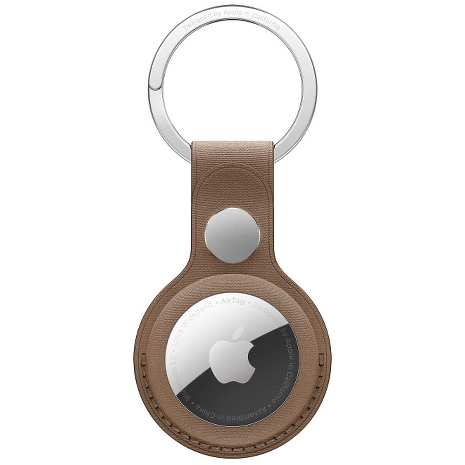 Apple AirTag FineWoven Key Ring Taupe - iPhone accessories - LDLC ...
