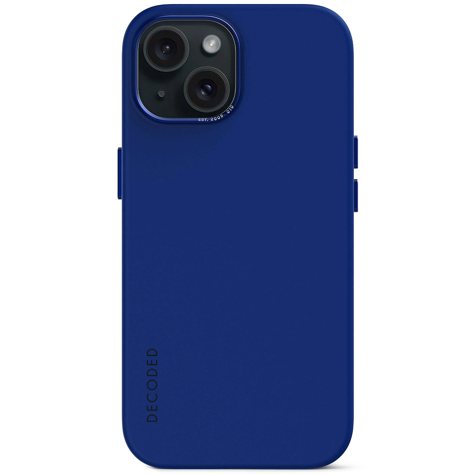 Funda transparente MagSafe iPhone 11 borde de color (azul) - Funda