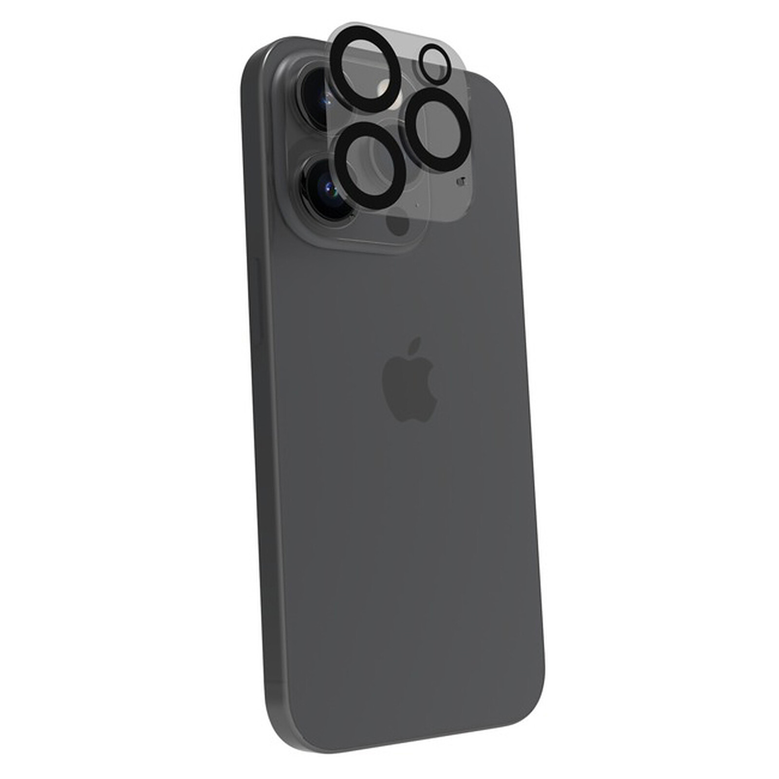 Protection en Verre Trempé Contours Noirs Écran iPhone 15 Plus