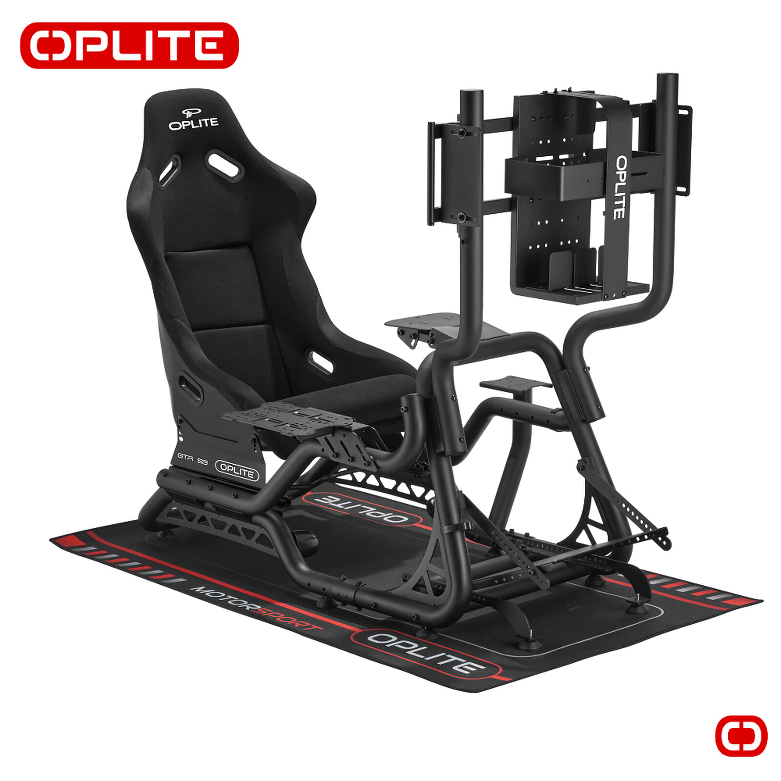 OPLITE Ultimate GT Floor Mat (Rouge) - Autres accessoires jeu