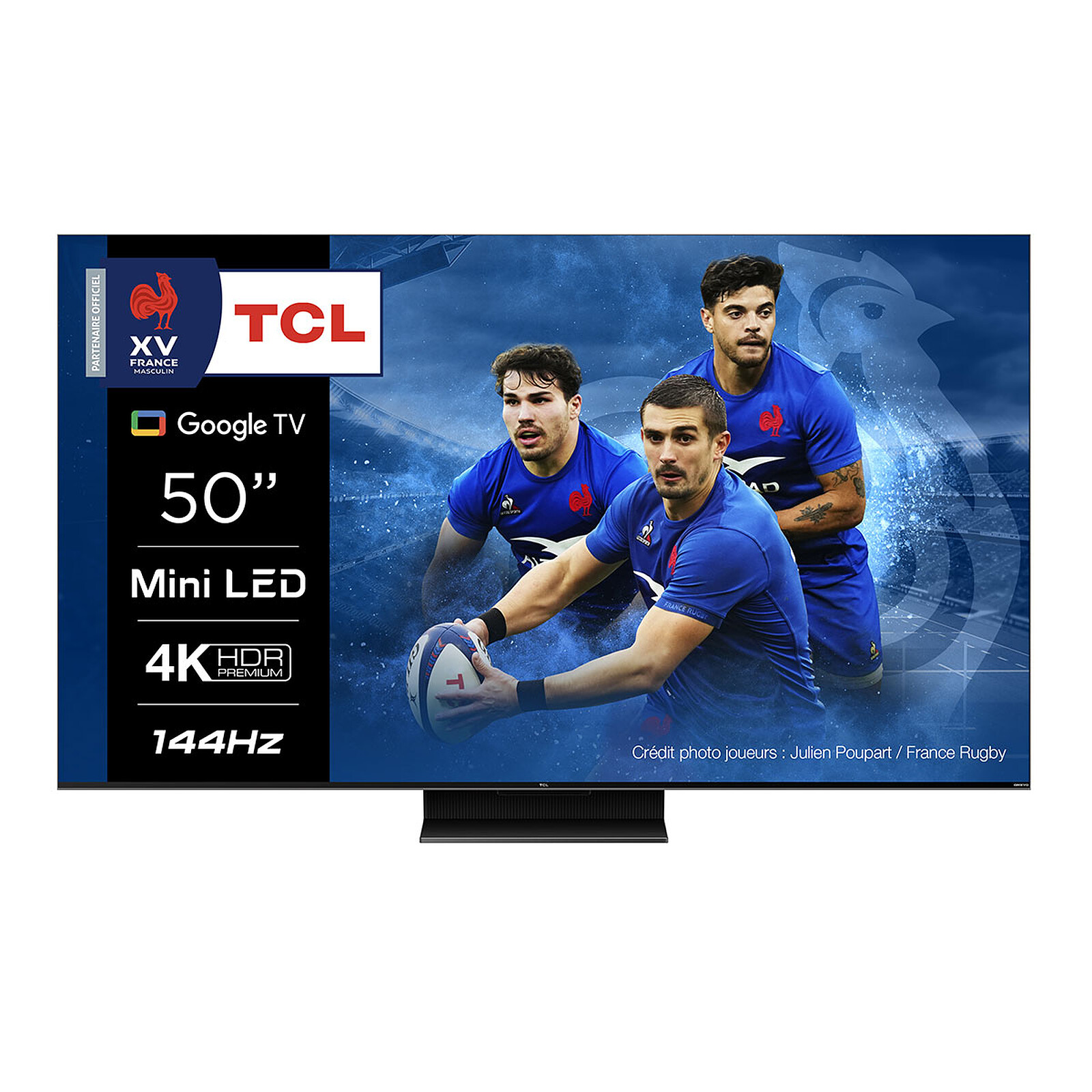TCL 50C649 - Televisión 50 Pulgadas - QLED 4K - AMD FreeSync