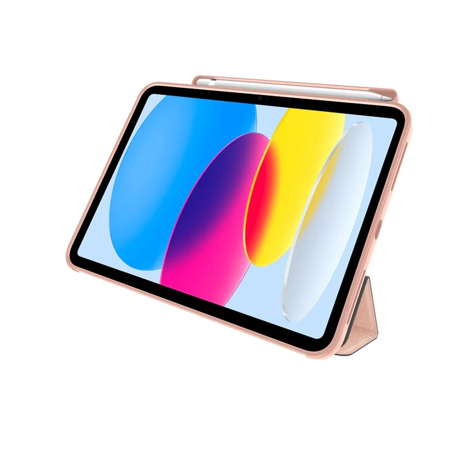 Avizar Coque pour Apple iPad Air 2020 Protection Antichoc Poignée-Support  Enfant Rose - Etui tablette - LDLC