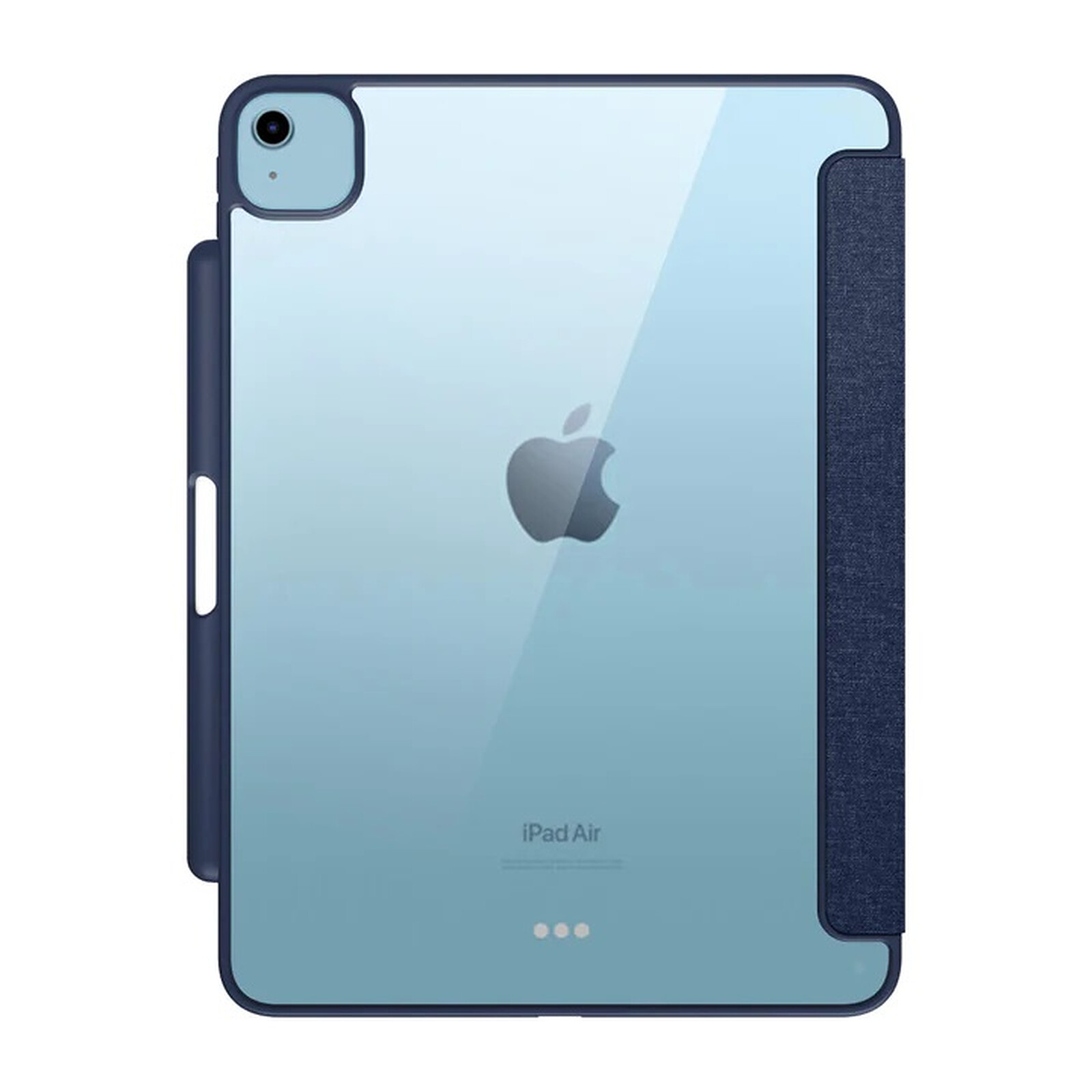 QDOS Etui Folio Muse pour iPad Pro 11 2022 (4th gen) / iPad Air 10.9 2022  (5th gen) - Transparent Bleu - Etui tablette - Garantie 3 ans LDLC