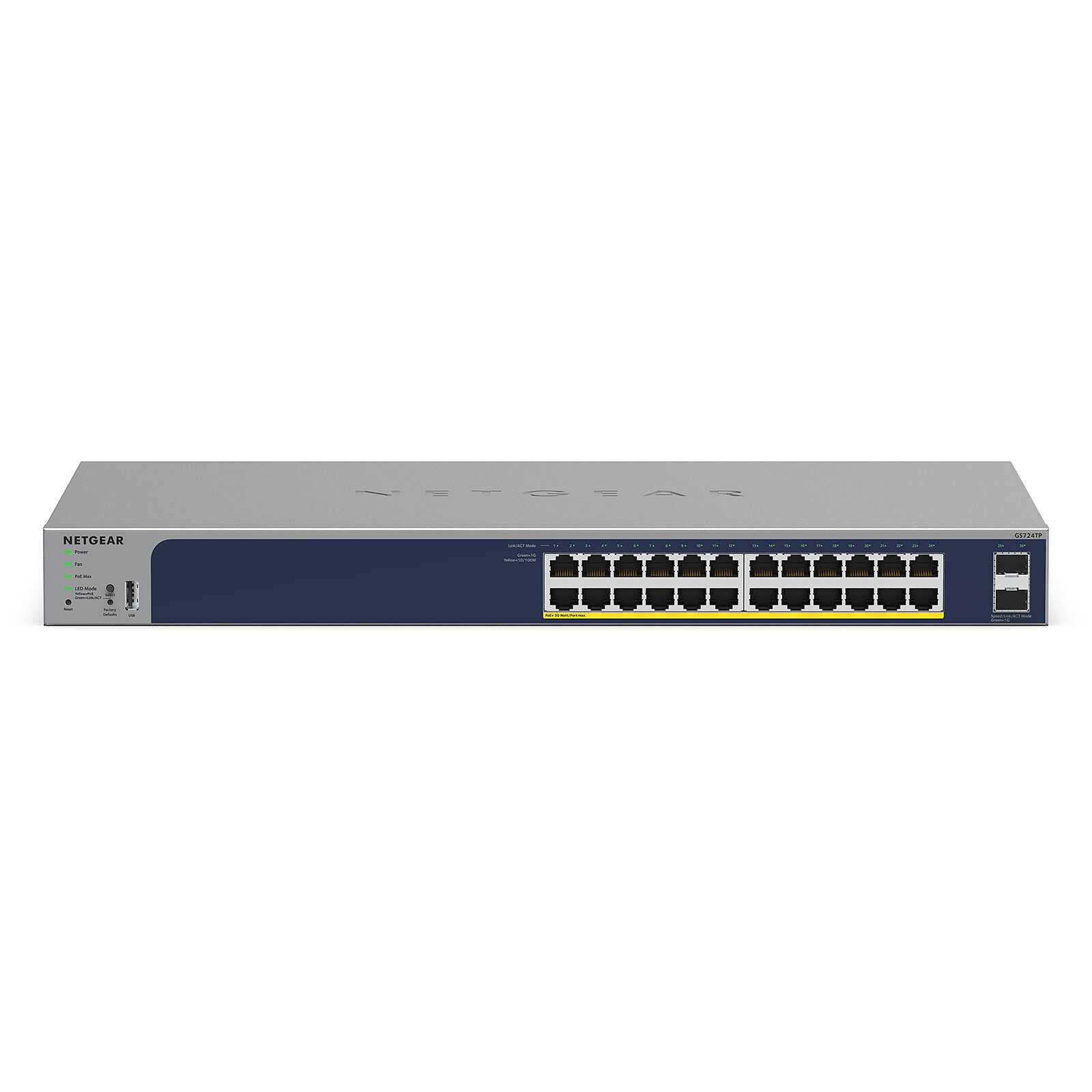 Netgear GS724TPv3 - Switch - LDLC