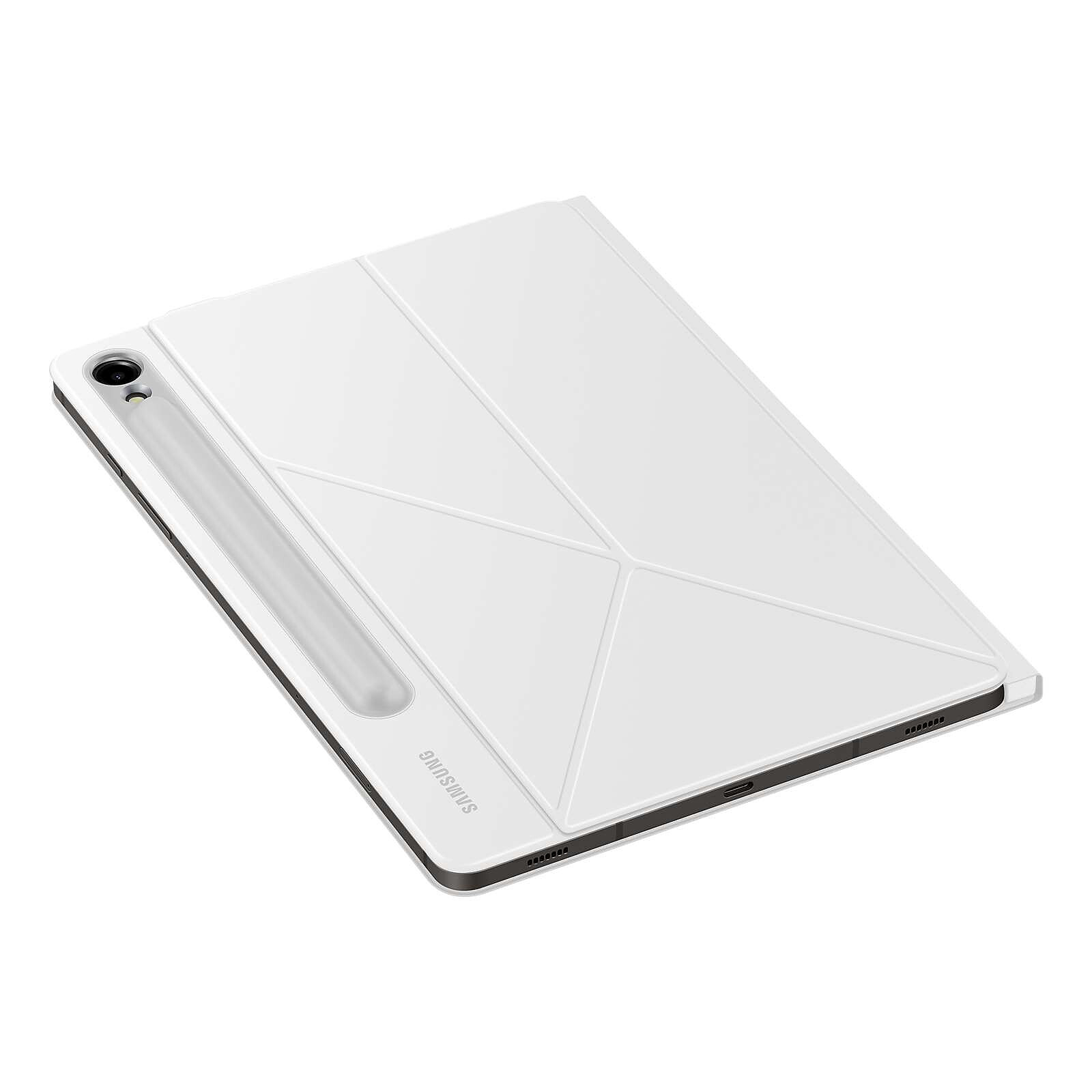Samsung Smart Book Cover EF-BX710 Blanc (pour Samsung Galaxy Tab S9/S9 FE)  (EF-BX710PWEGWW) - Achat Etui tablette Samsung pour professionnels sur