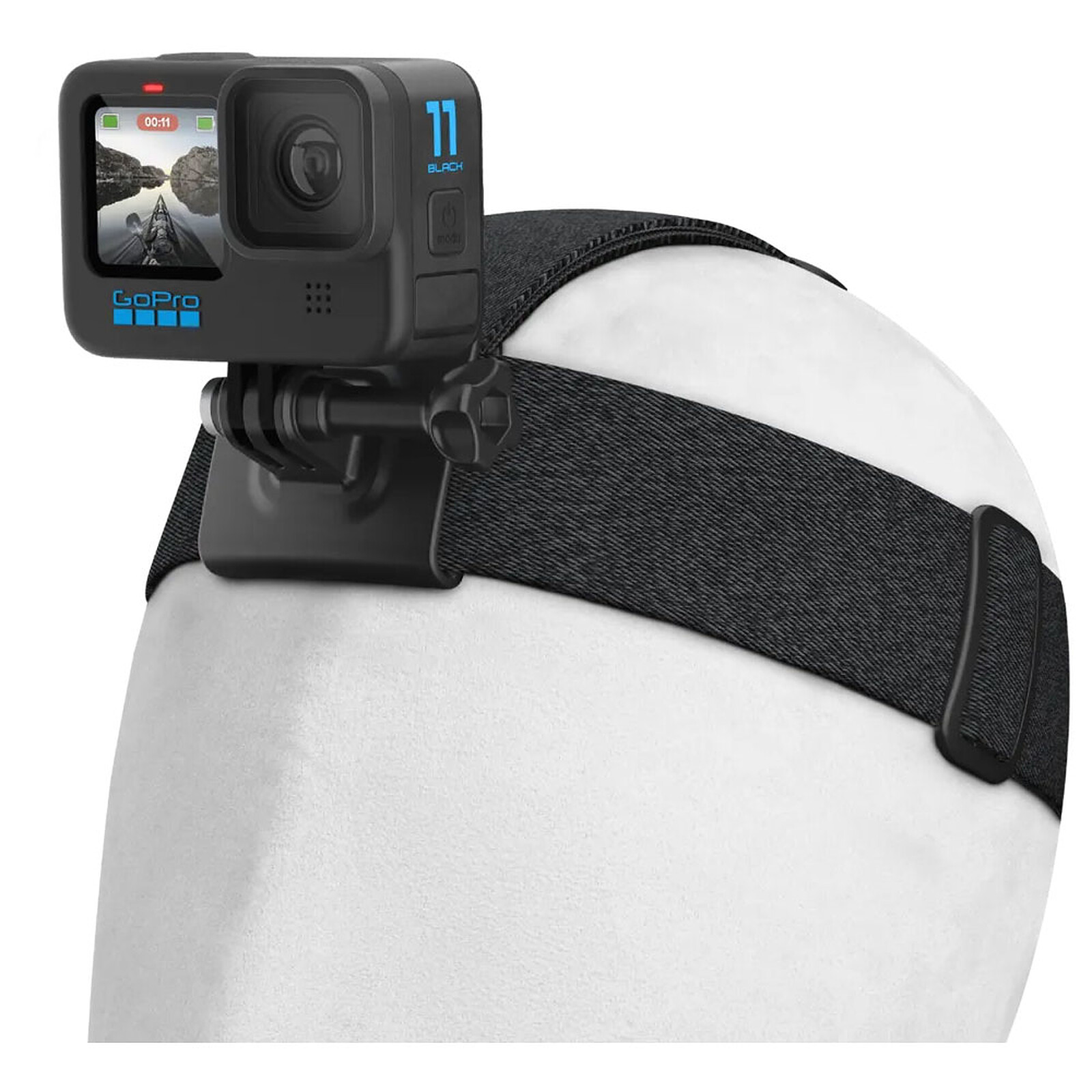 GoPro Head Strap 2.0 - Accessoires caméra sportive - Garantie 3