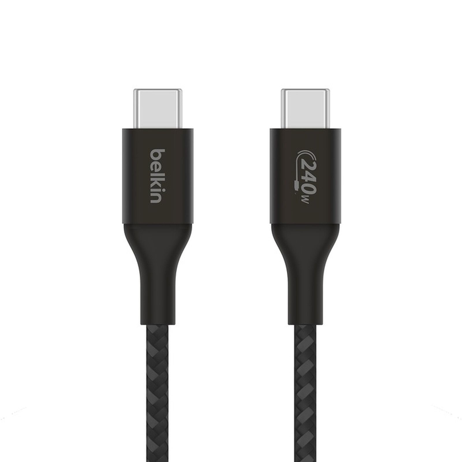 Belkin Câble USB-C vers USB-C 240W - renforcé (noir) - 1 m - USB - Garantie  3 ans LDLC
