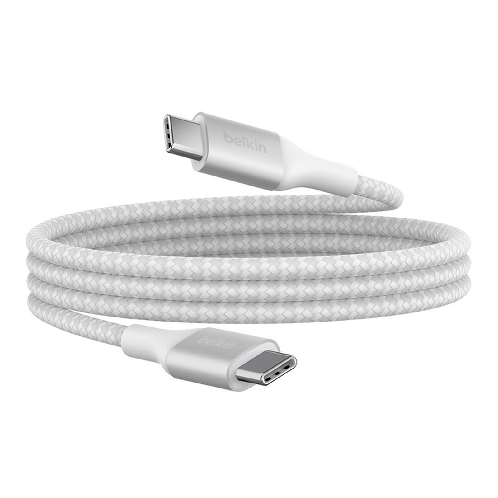 Câble USB-C vers USB-C 3 m - Blanc - Belkin Boost Charge - USB - BELKIN
