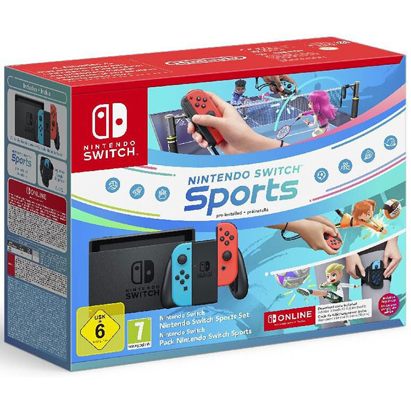 Nintendo Switch + Sports - Nintendo Switch console - LDLC 3-year warranty