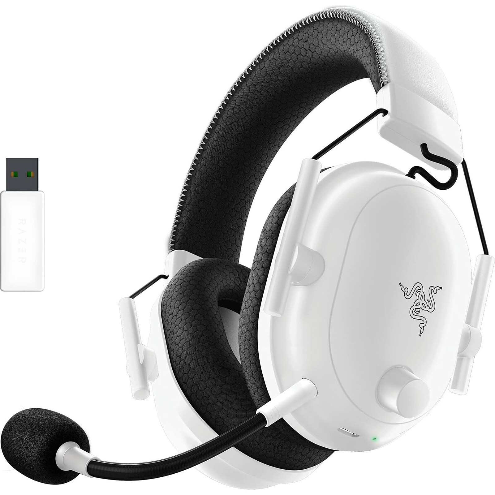 Razer Kraken V3 Pro Wireless Gaming Headset for PC, 2.4GHz, Haptics, Chroma  RGB, 368g, Black
