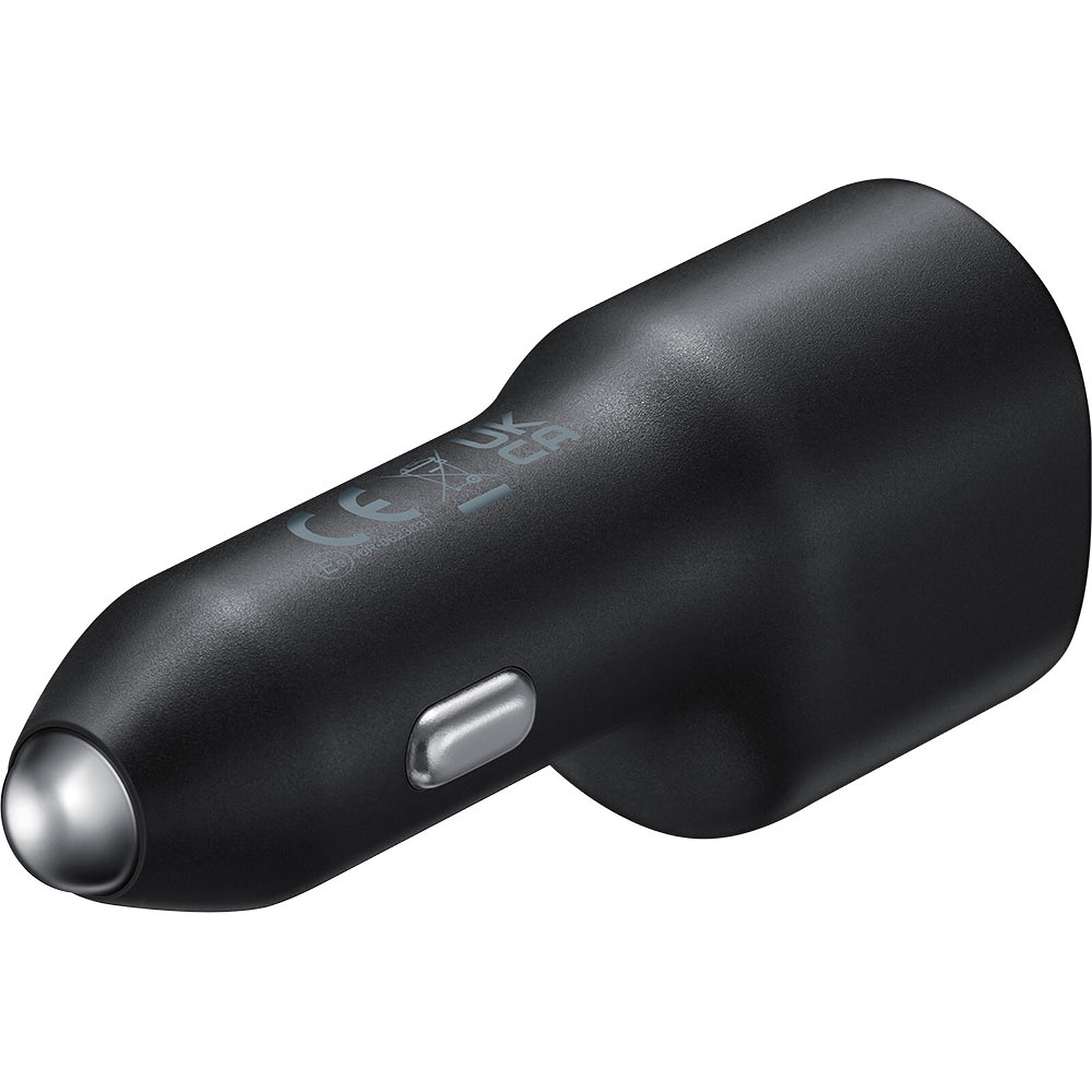 Cargador de coche rápido Mini USB Tipo C 3.1A 15W PD Adaptador de teléfono  móvil (Negro)