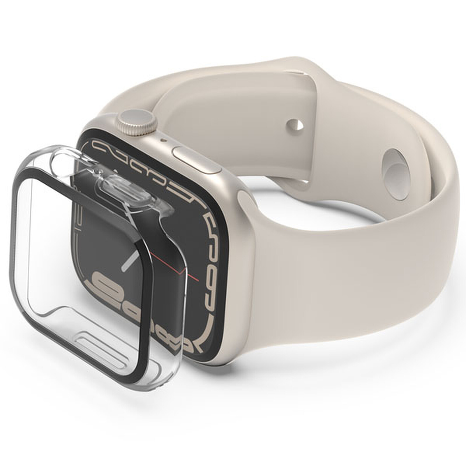 Protector de pantalla 2 en 1 Belkin ScreenForce para Apple Watch Series  9/8/7/SE 44/45 mm - Accesorios para pulseras y Smartwatch - LDLC