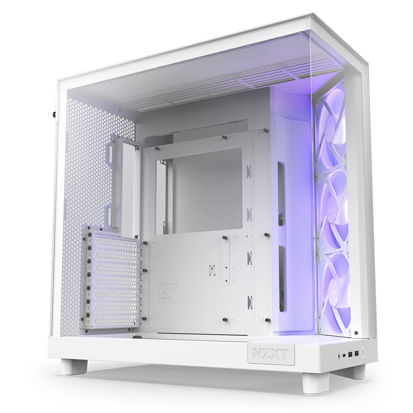 NZXT H6 Flow RGB Blanc - Boîtier PC - Garantie 3 ans LDLC
