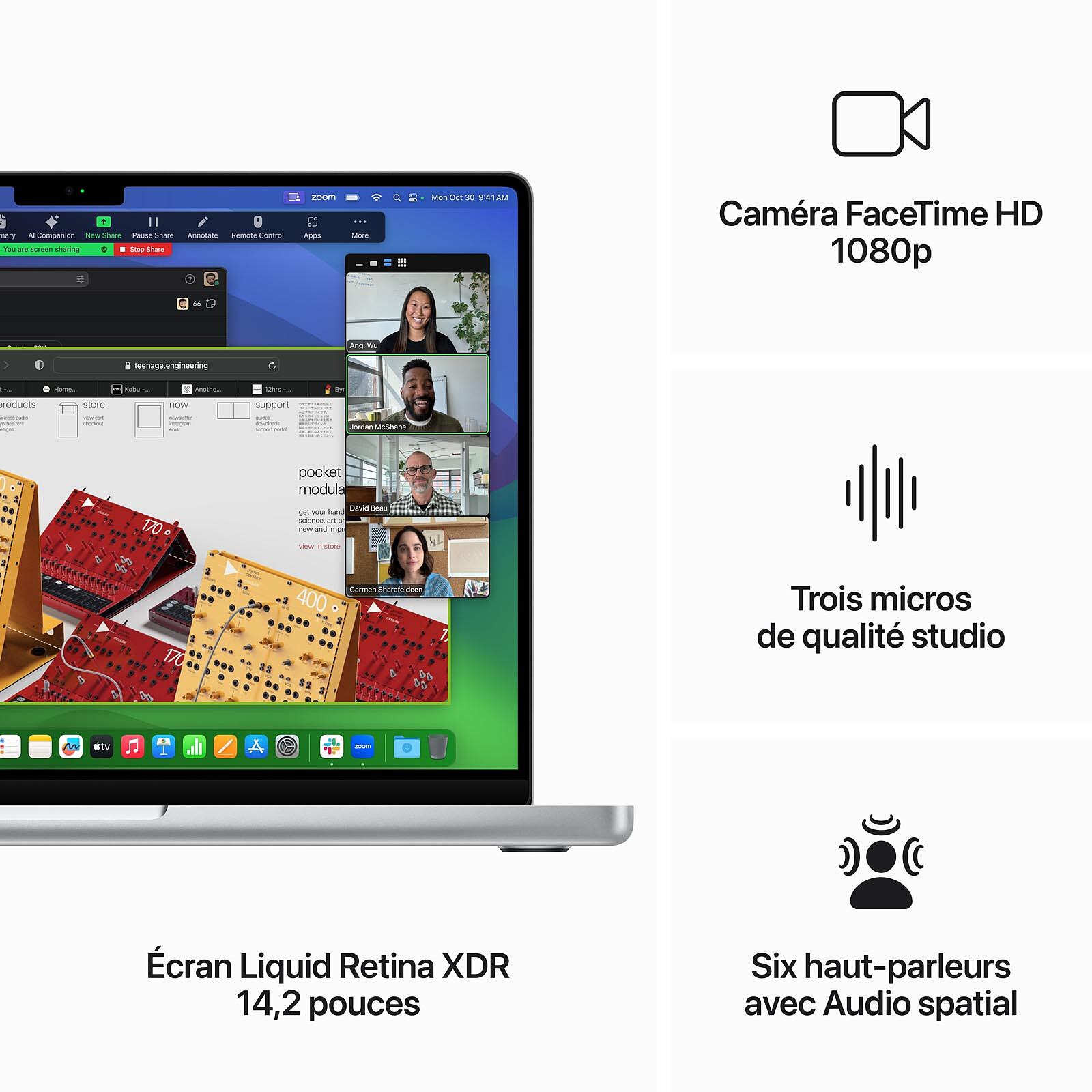 MacBook Pro 14 pouces reconditionné avec puce Apple M2 Pro, CPU 12 cœurs et  GPU 19 cœurs - Gris sidéral - Apple (FR)