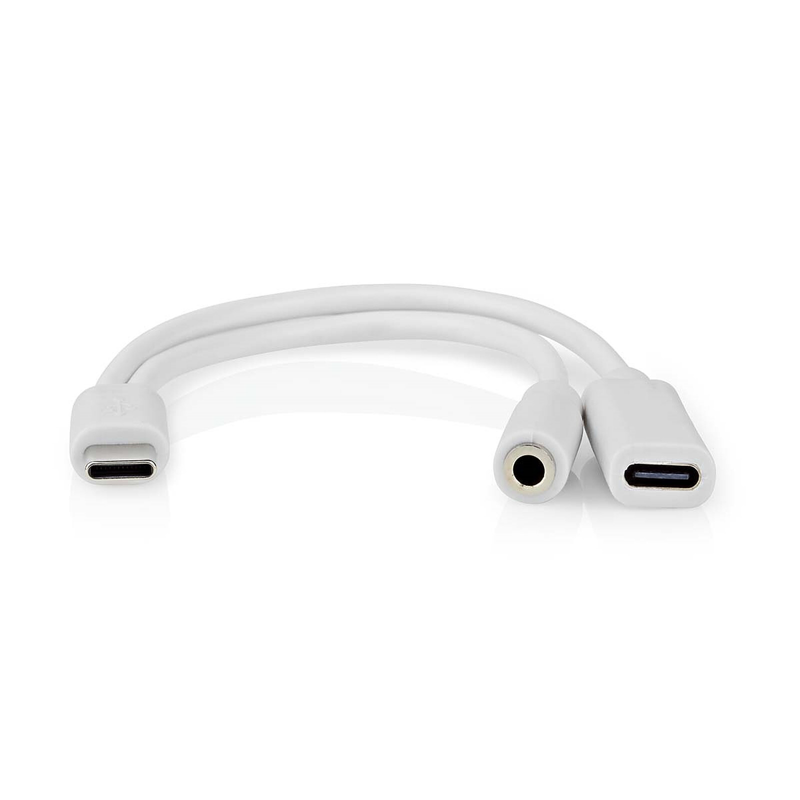 Apple Adaptateur Lightning vers mini-jack 3,5mm • 0.1m • Blanc