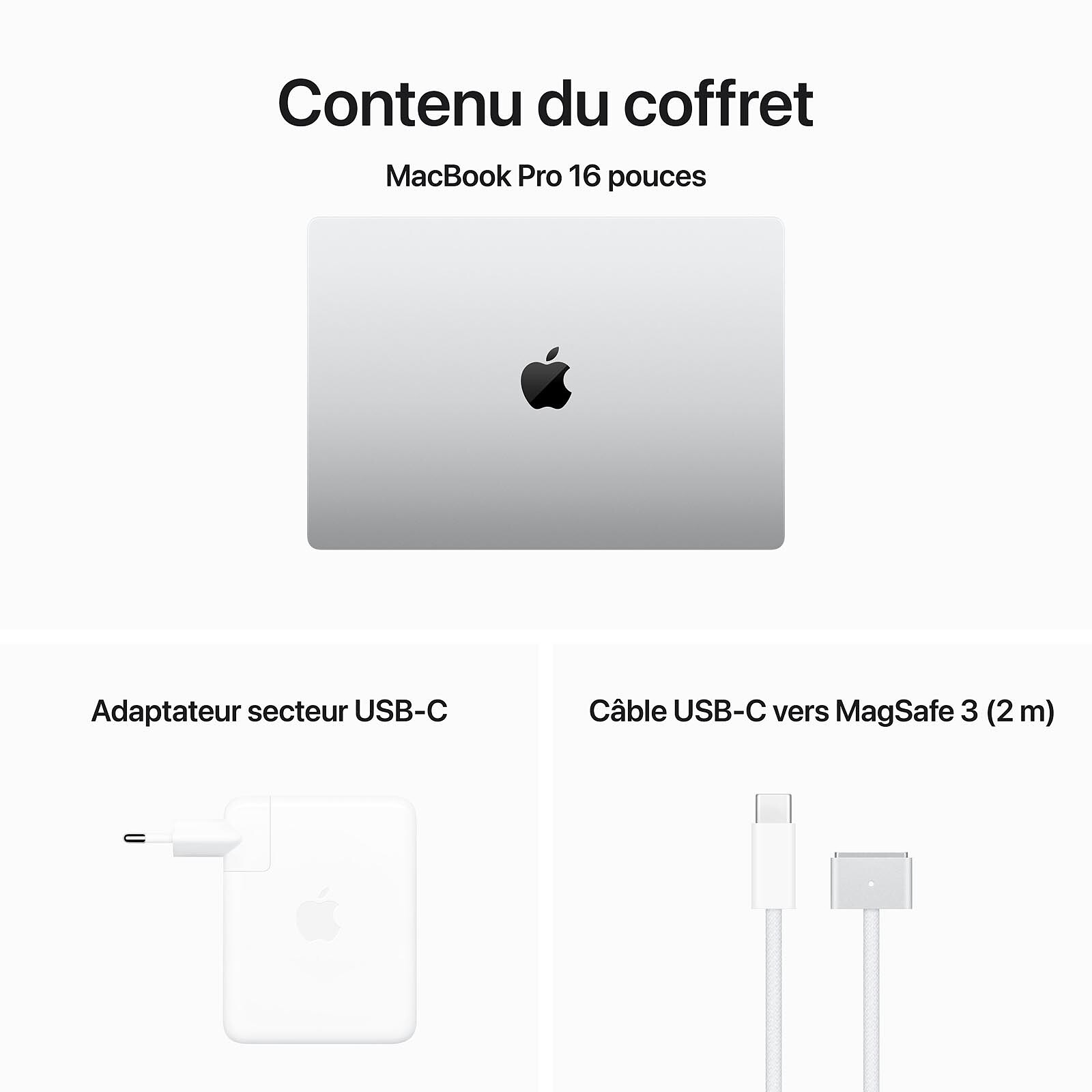 Apple Adaptateur secteur USB-C 140 W - Chargeur MacBook Pro 16 M1/M2 -  Adaptateur Secteur - Apple
