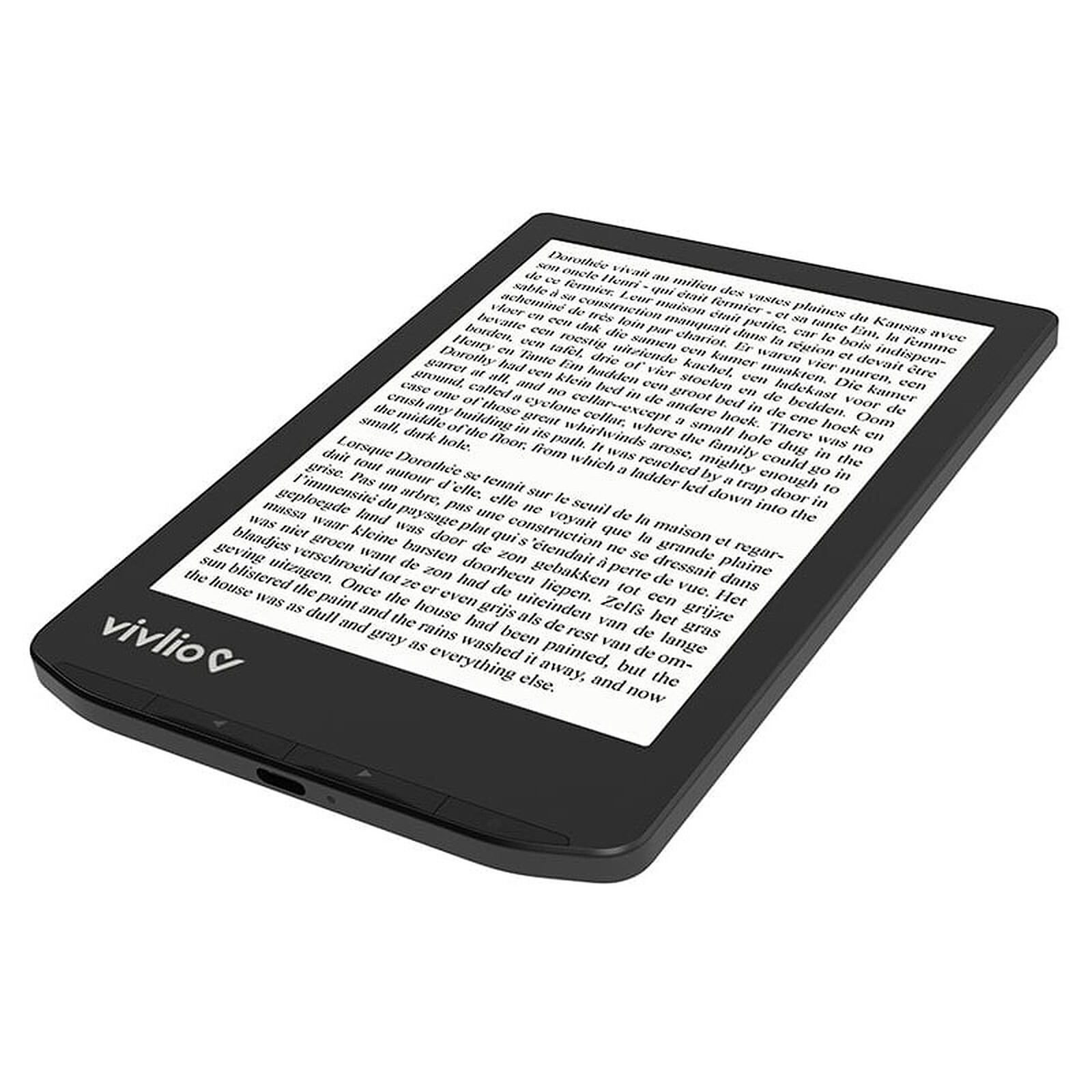 Liseuse numérique Vivlio Touch HD + Pack d'ebooks de plus de 8