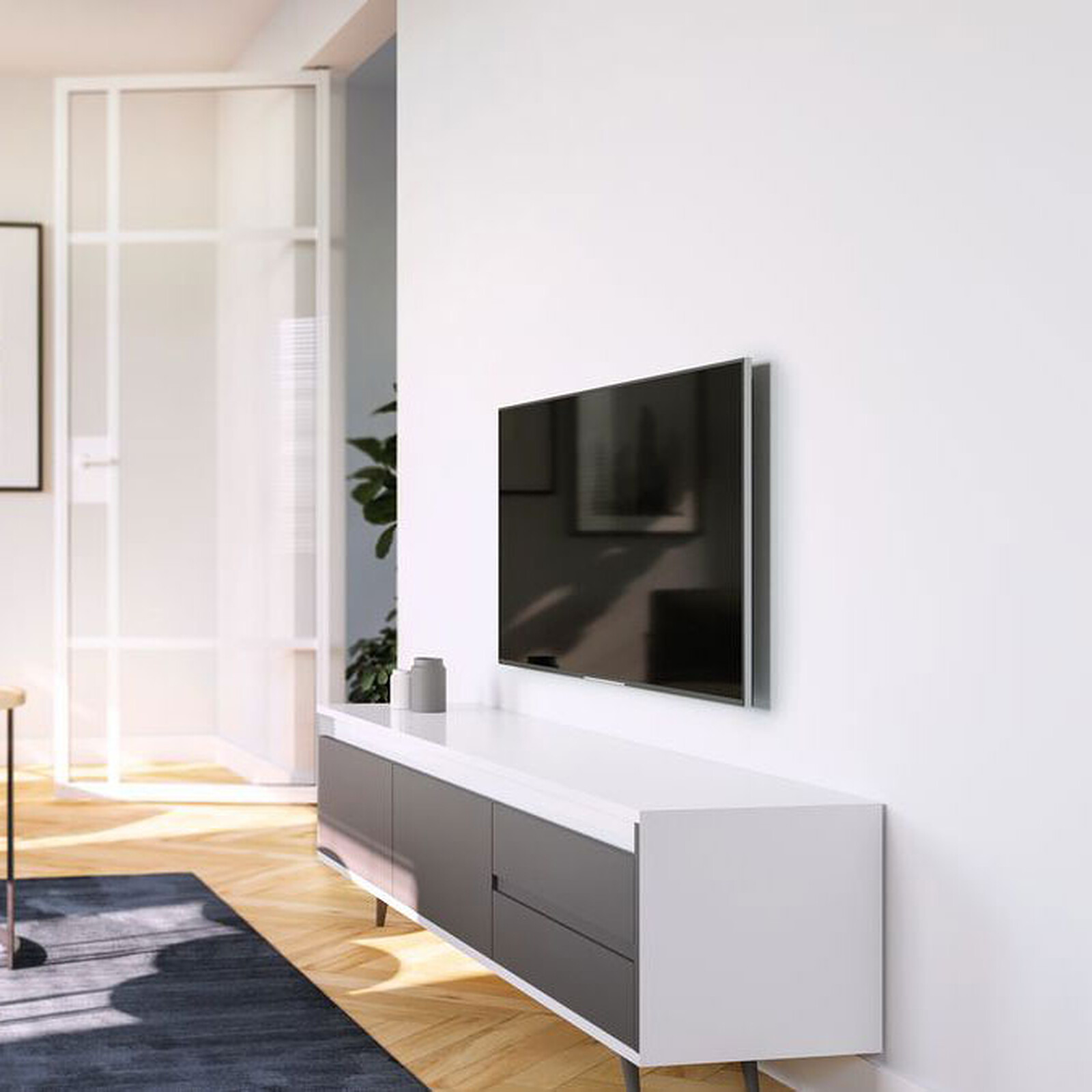 Vogel's TVM 3205 Support Mural TV Plat pour télé…