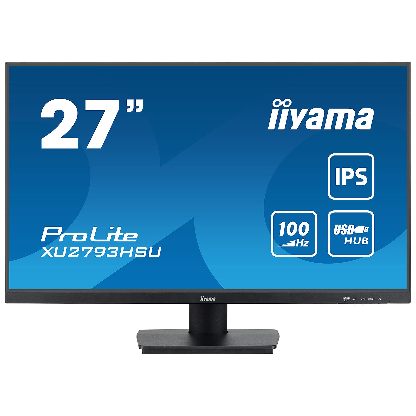 iiyama 27 LED - ProLite XU2793HSU-B6 - Ecran PC - Garantie 3 ans LDLC