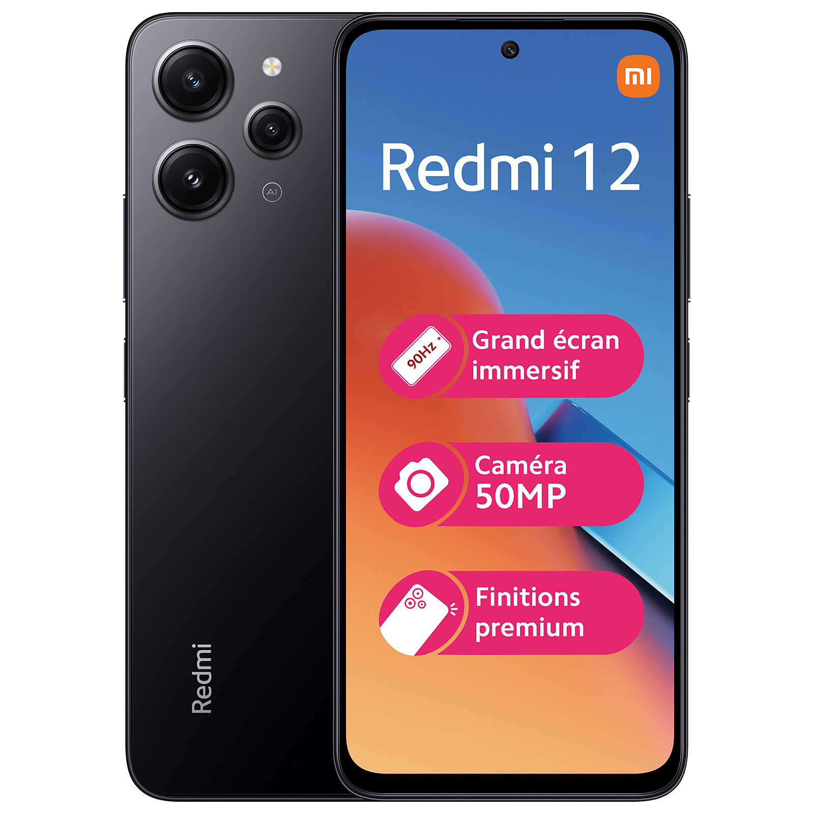 Xiaomi Redmi 12 Negro (8 GB / 256 GB) - Móvil y smartphone - LDLC