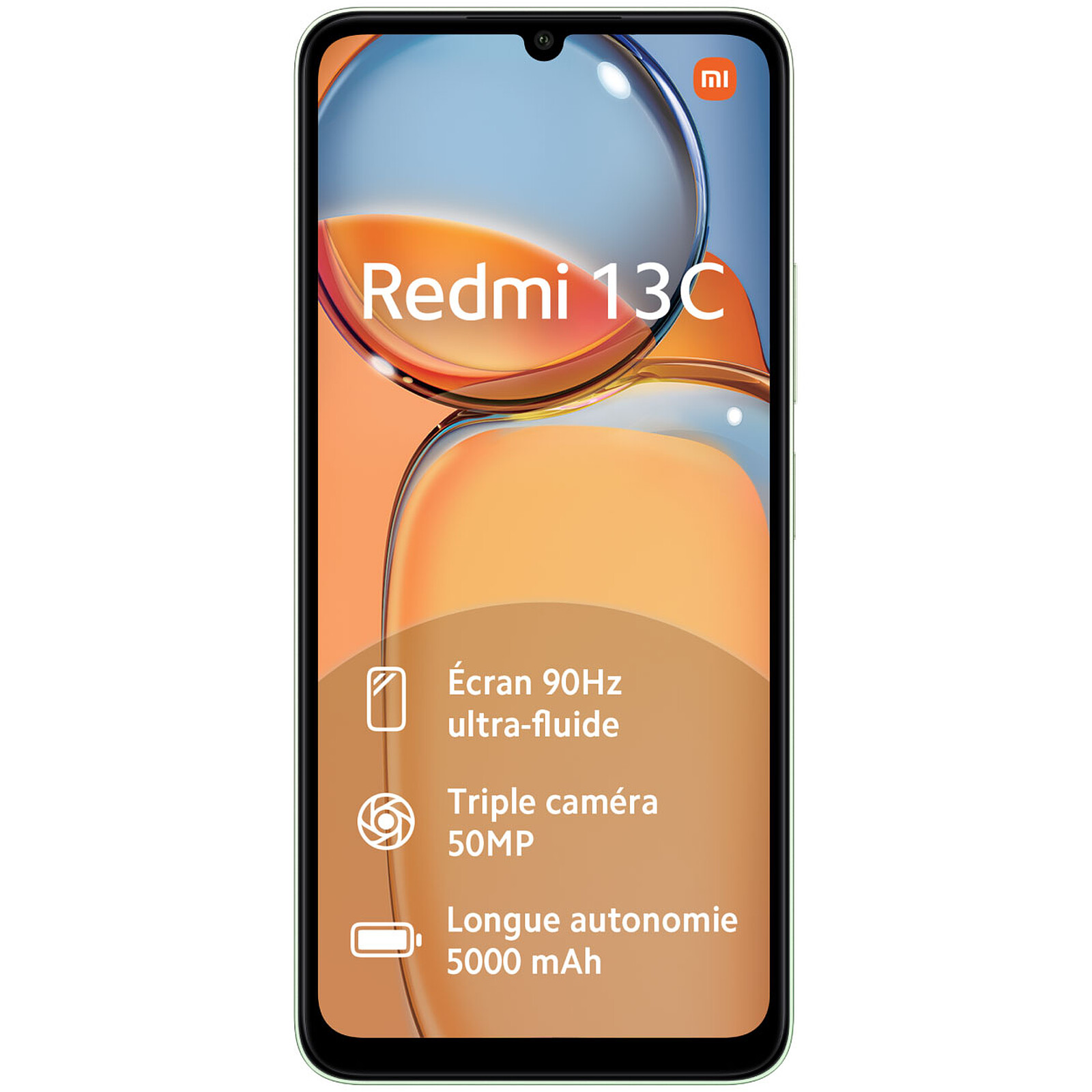 Xiaomi Redmi 13C 8GB/256GB Verde - Teléfono móvil - Sin cargador