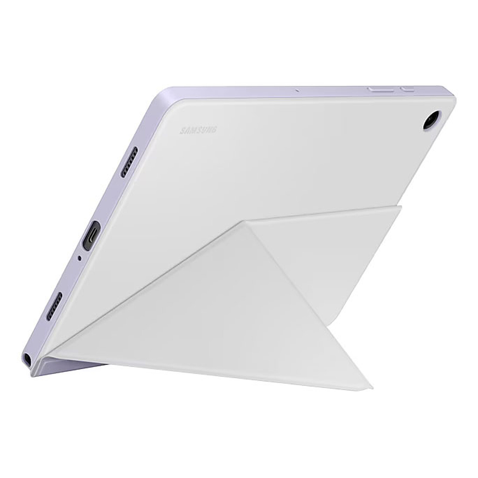 Étui de Protection Blanc avec Clavier Bluetooth pour Tablette Samsung  Galaxy Tab