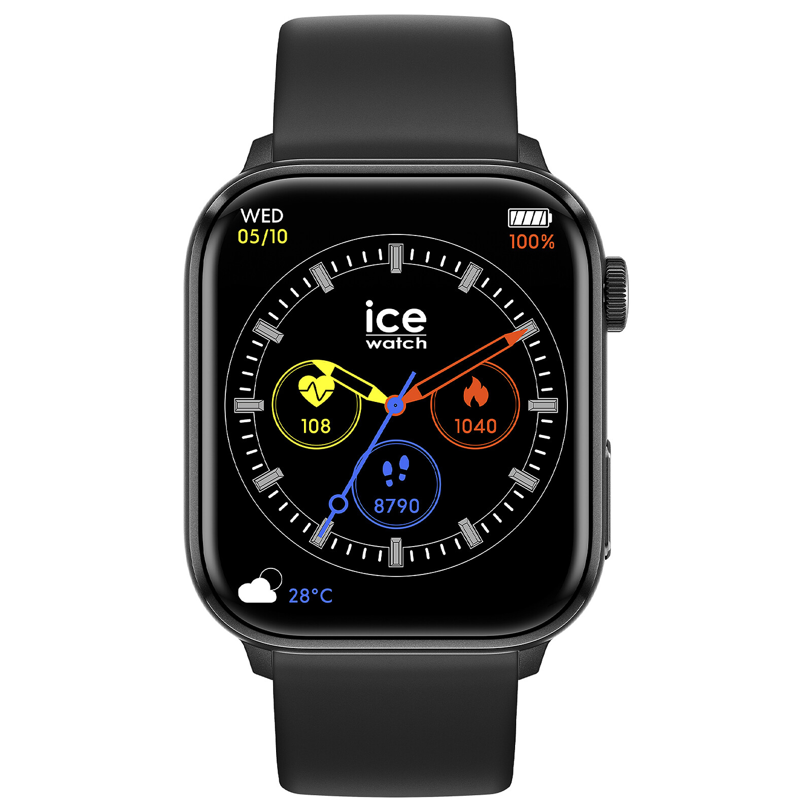 Ice Watch Ice Smart 2.0 Rose/Or/Blanc - Montre connectée - Garantie 3 ans  LDLC