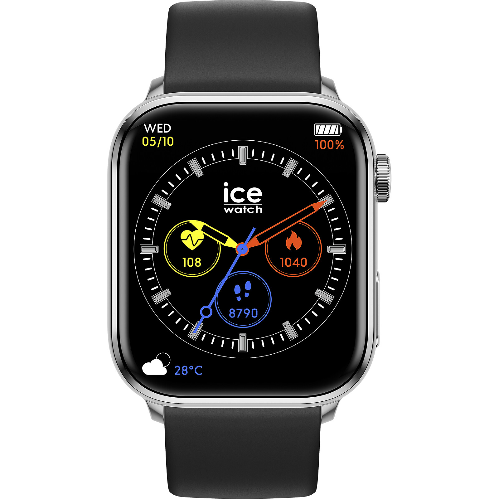 Ice Watch Ice Smart 2.0 Argent/Noir