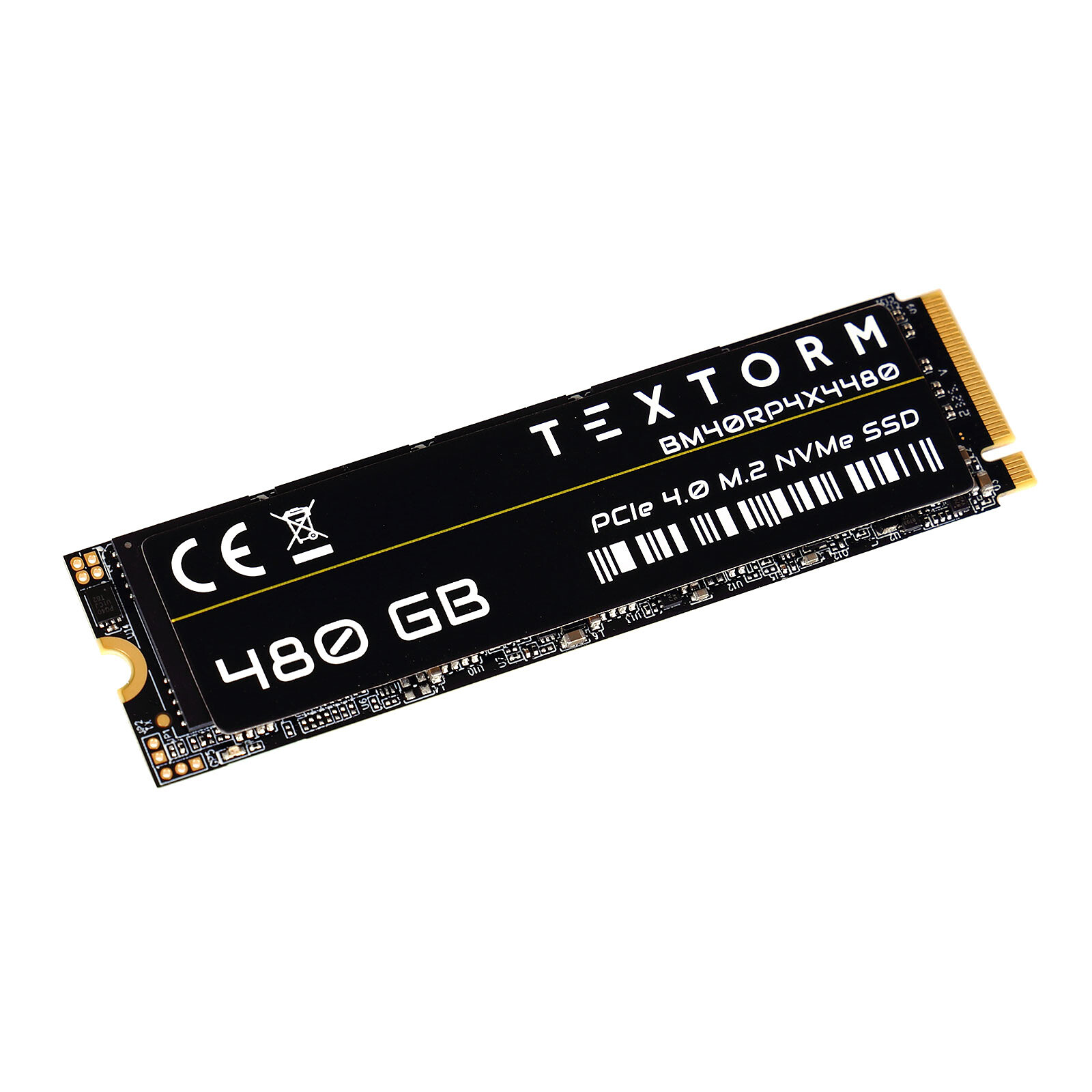 Textorm BM40 M.2 2280 PCIE NVME 480 GB - Disque SSD - Garantie 3