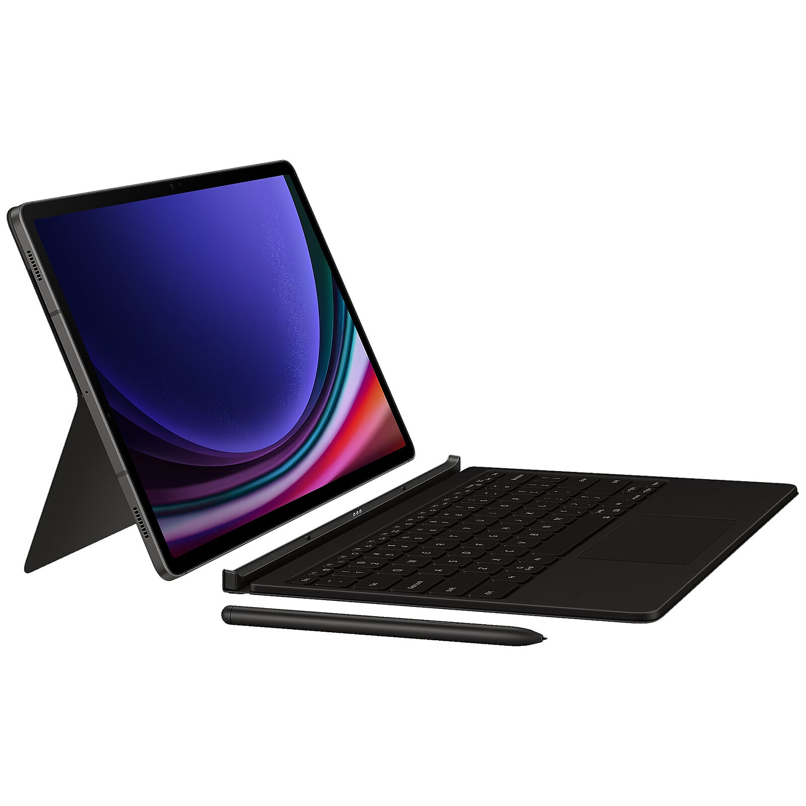 Samsung Book Cover Keyboard Noir (pour Samsung Galaxy Tab S9+) - Clavier  tablette - Garantie 3 ans LDLC