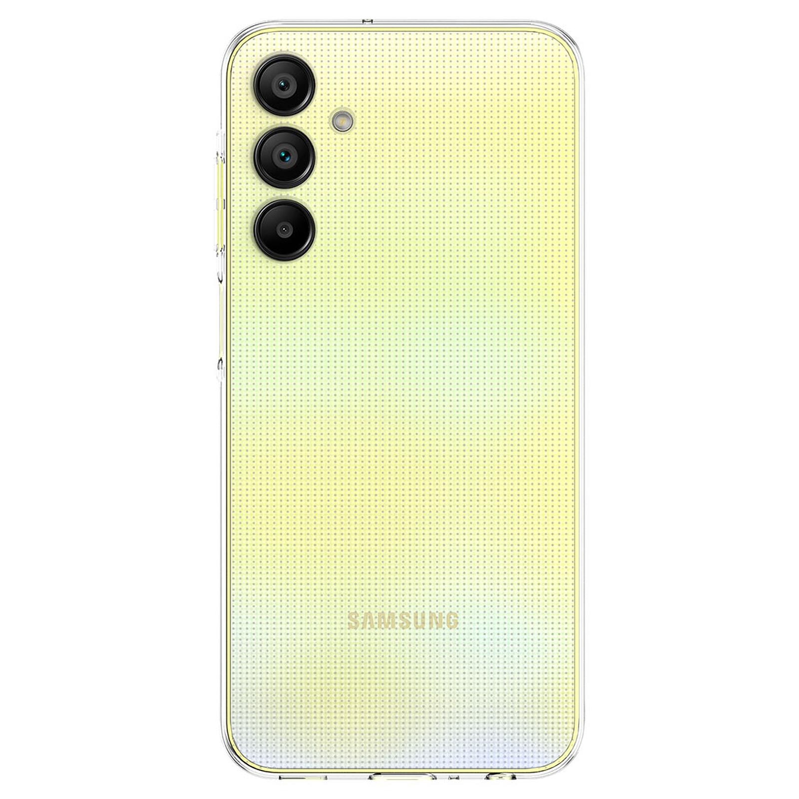 Samsung Clear Case Galaxy A25 5G - Coque téléphone - Garantie 3