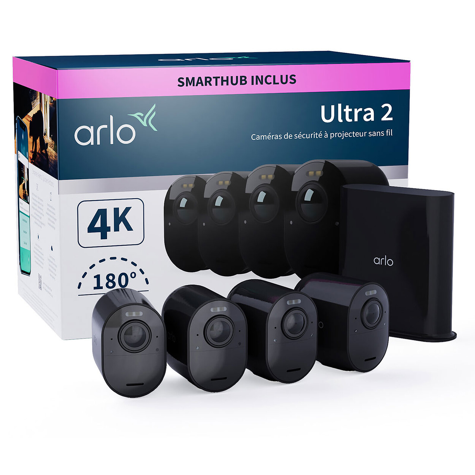 Test des caméras de surveillance Arlo Ultra : une qualité d'image et un  prix élevés - CNET France