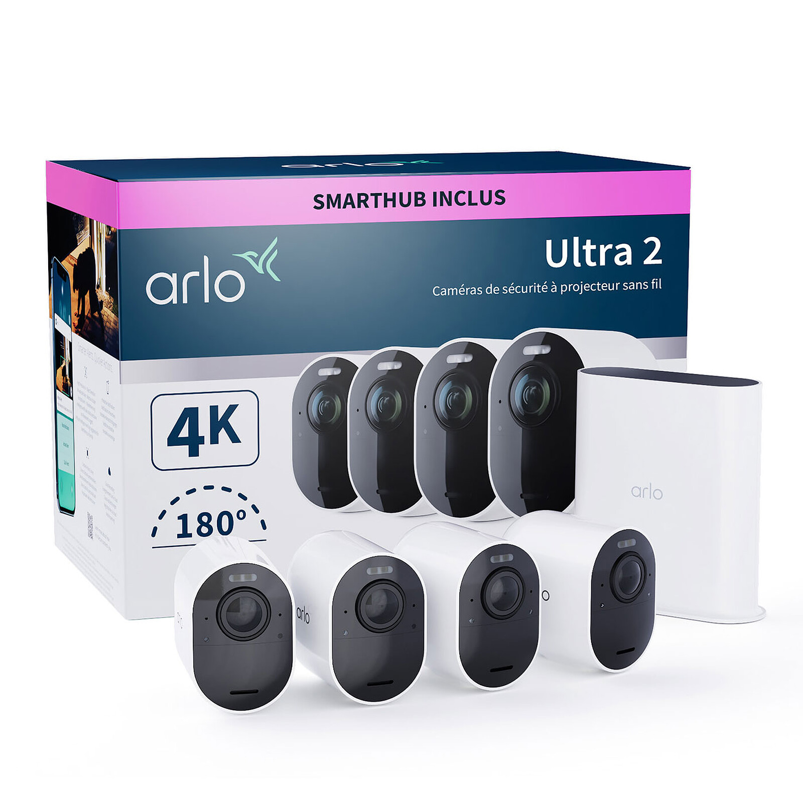 Arlo Pro 5 Camera Surveillance WiFi Exterieure S…
